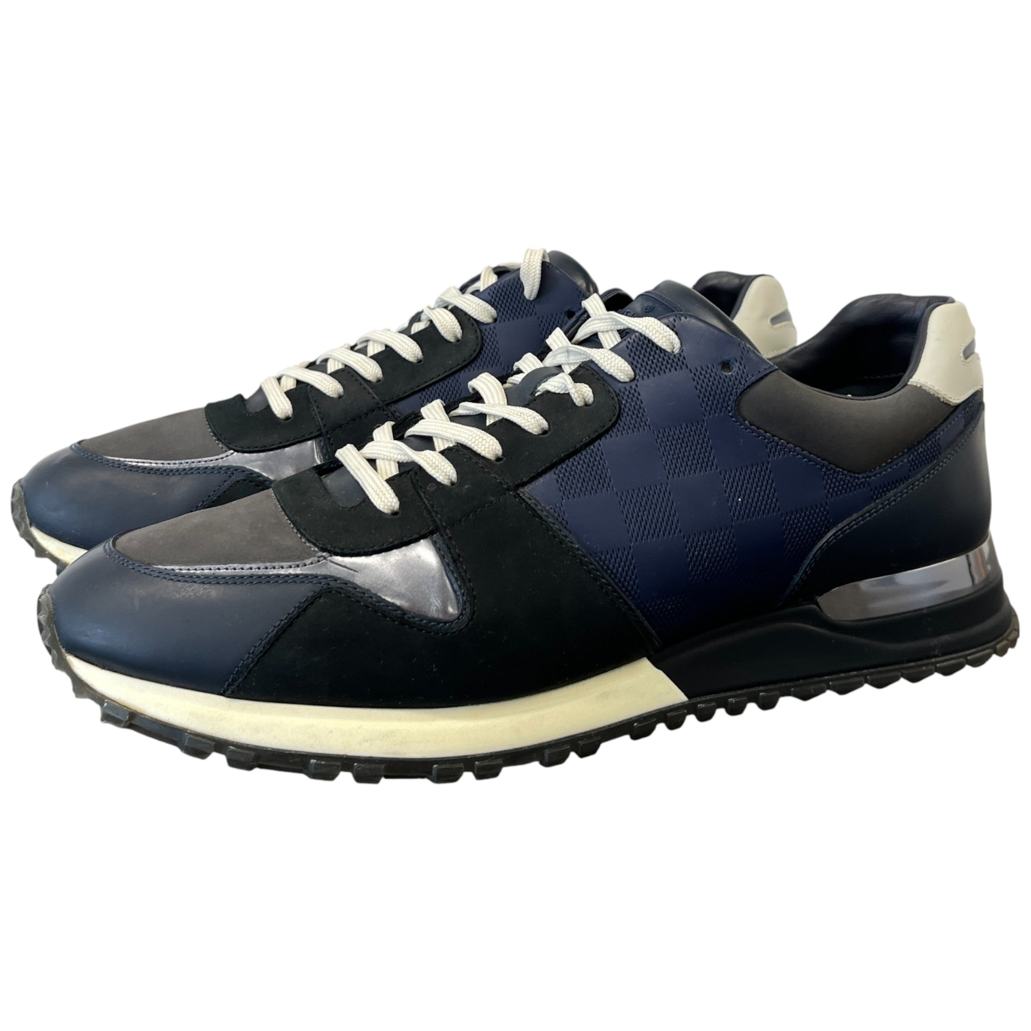 Men's Run Away Low Trainers Navy Size EU 42.5 / UK 8.5