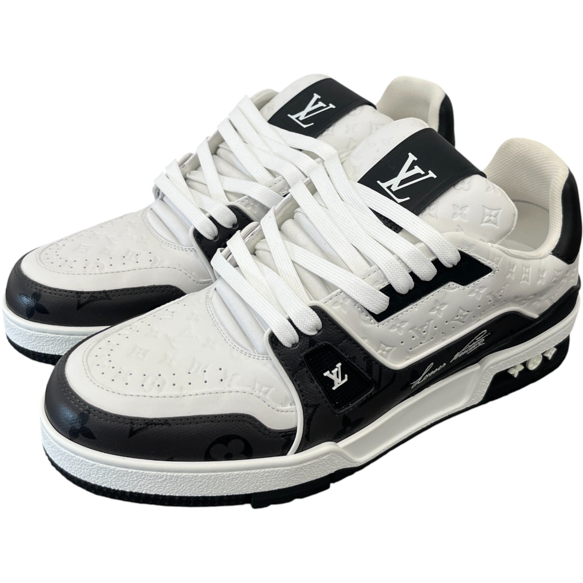 Men's Lv Low Trainers White Size EU 42 / UK 8