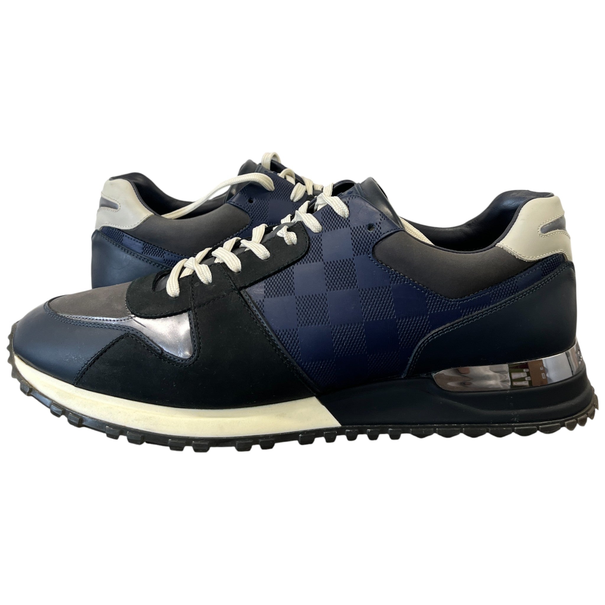 Men's Run Away Low Trainers Navy Size EU 42.5 / UK 8.5