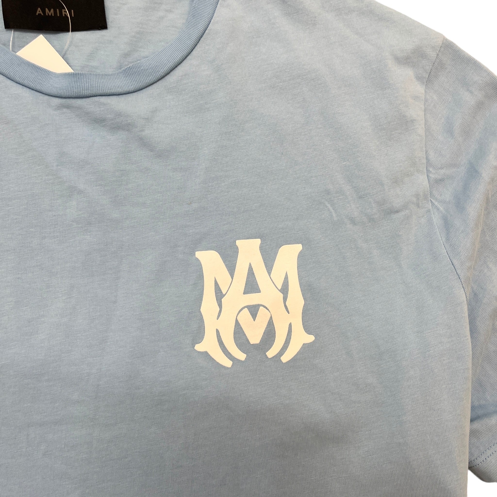 Men's Ma Logo T-Shirt Blue Size XXL