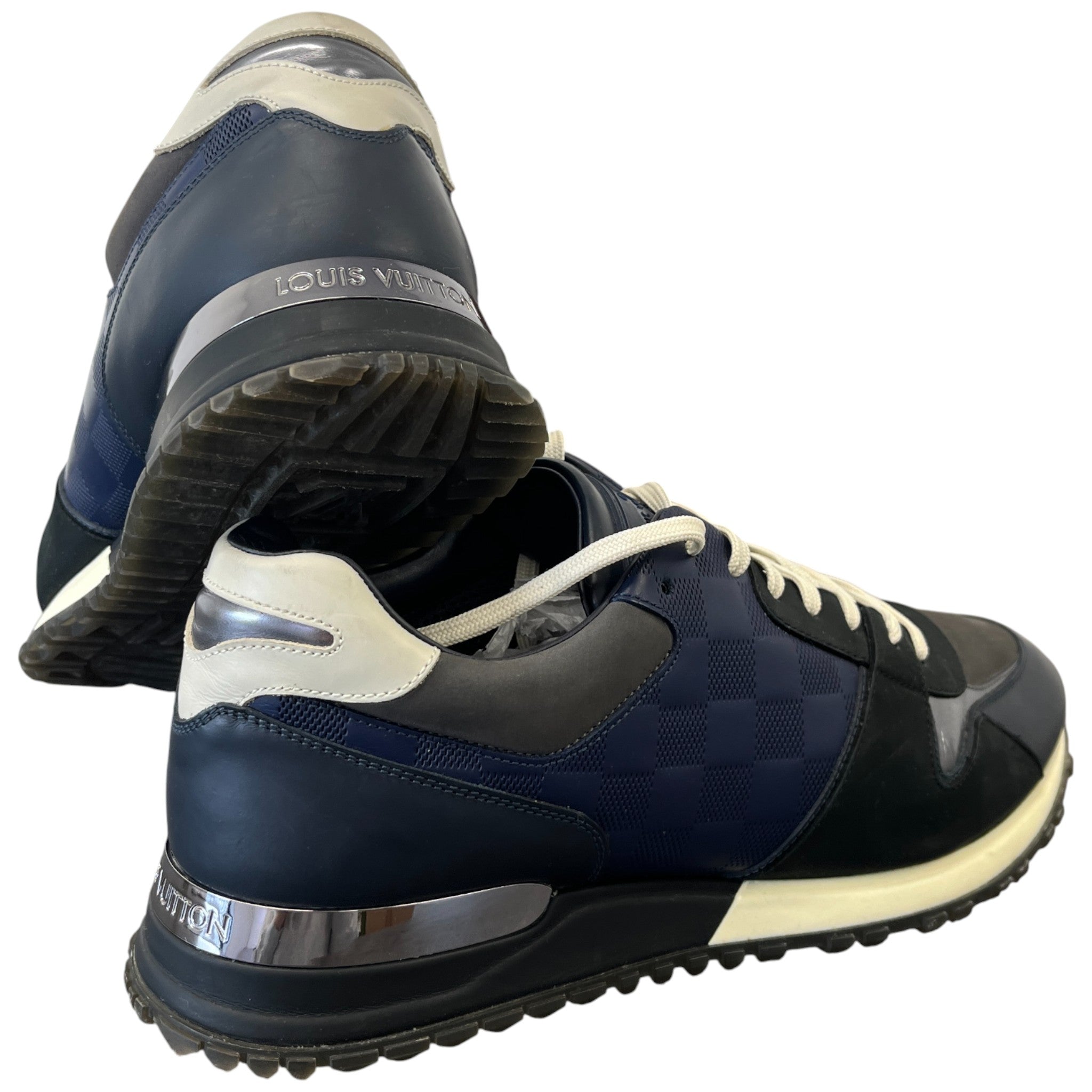Men's Run Away Low Trainers Navy Size EU 42.5 / UK 8.5