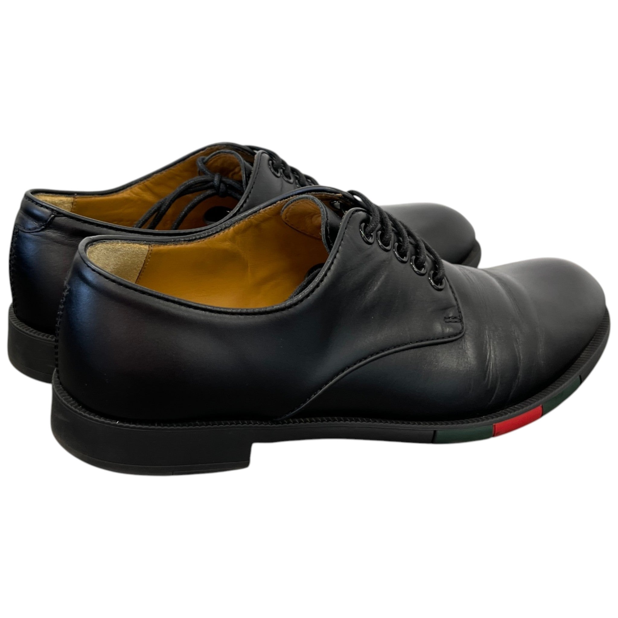 Men's Derby Web Loafers Black Size EU 40.5 / UK 6.5
