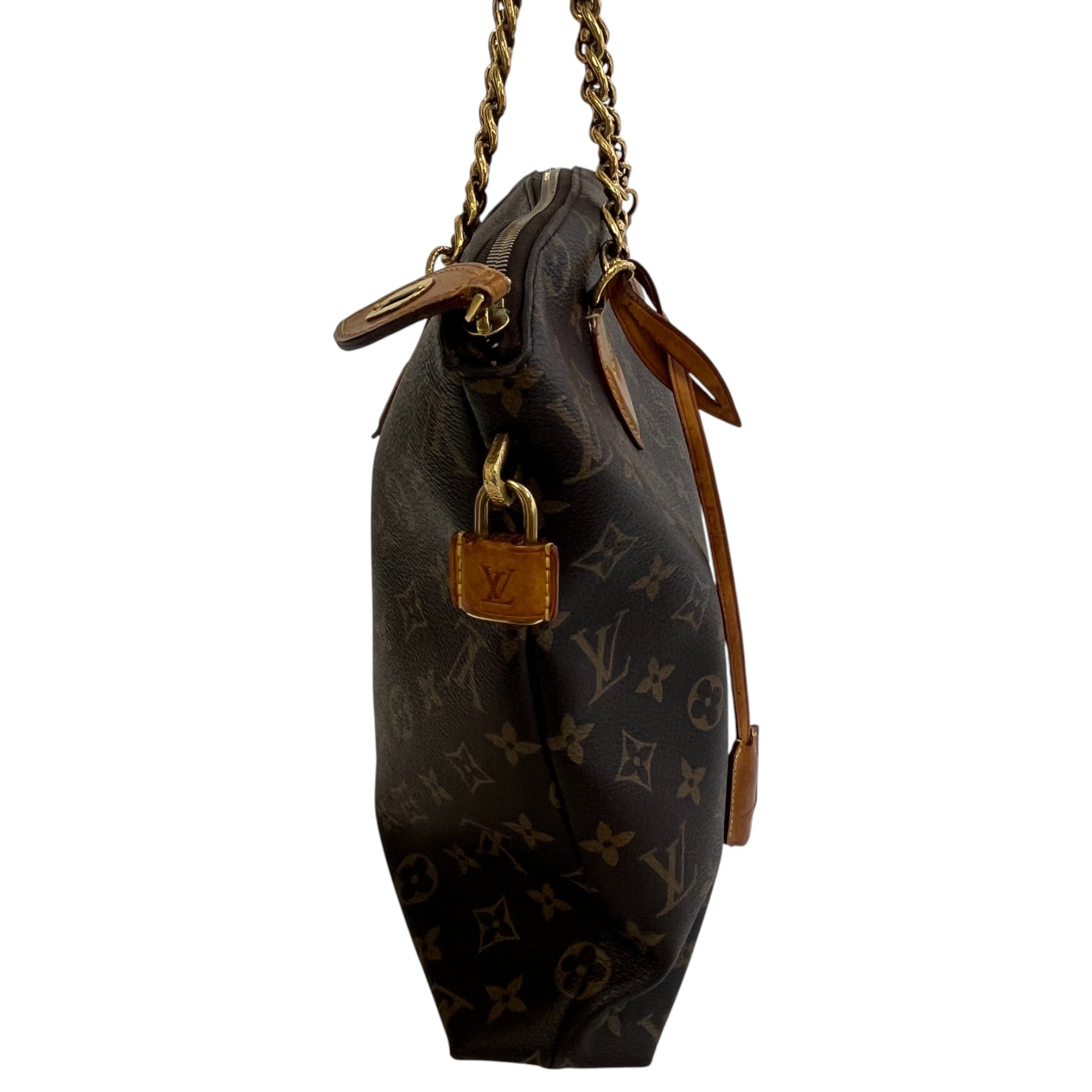 Women's Monogram Lockit Mm Bag Brown