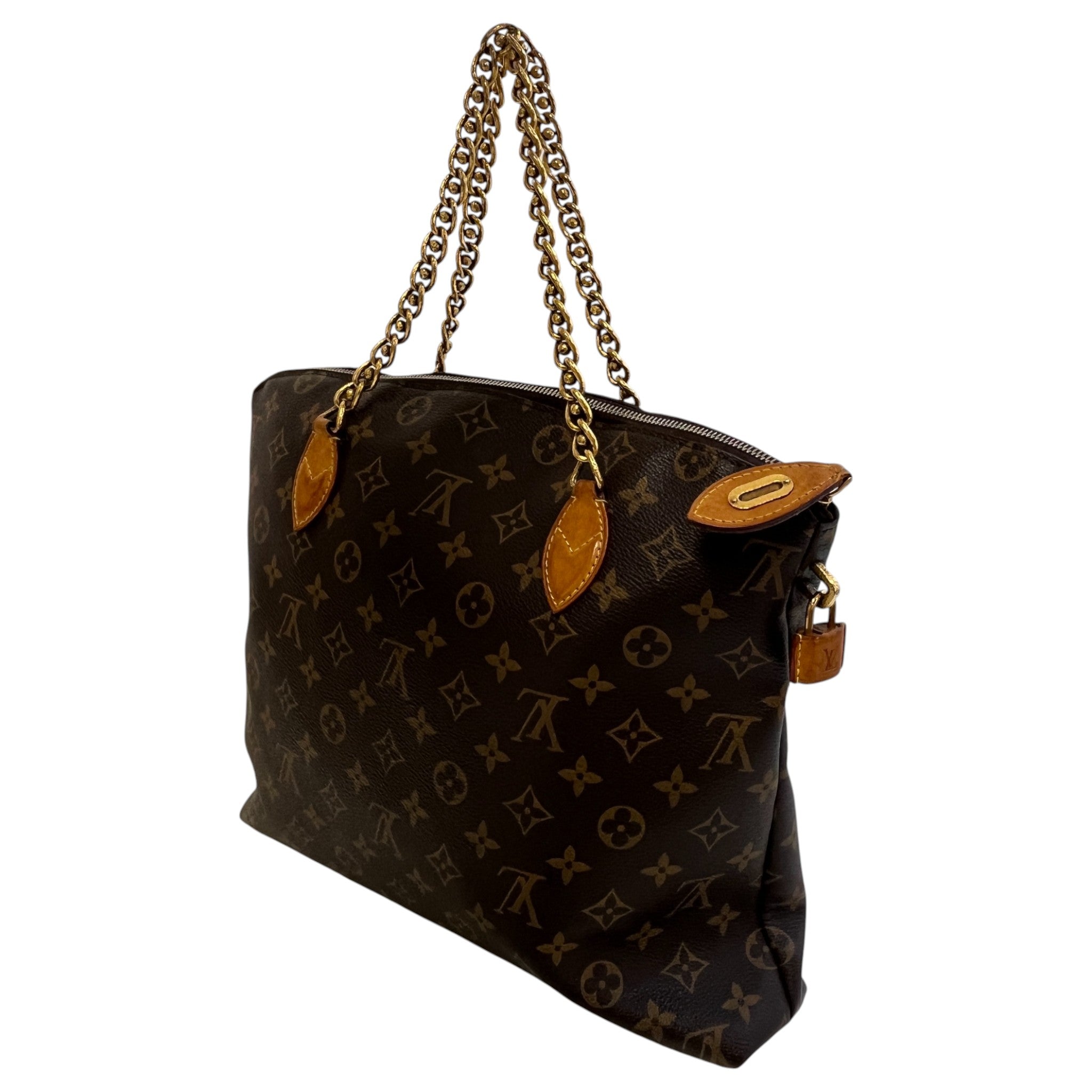 Women's Monogram Lockit Mm Bag Brown