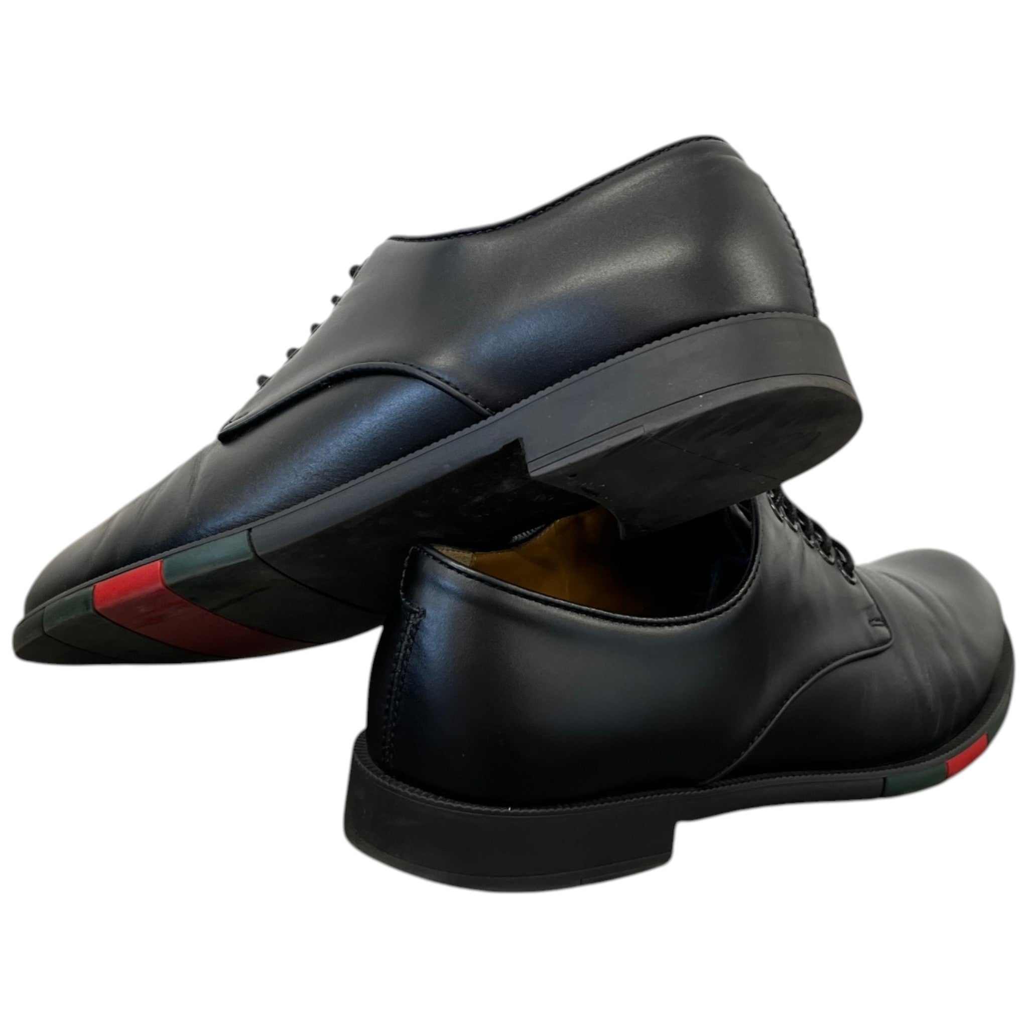 Men's Derby Web Loafers Black Size EU 40.5 / UK 6.5