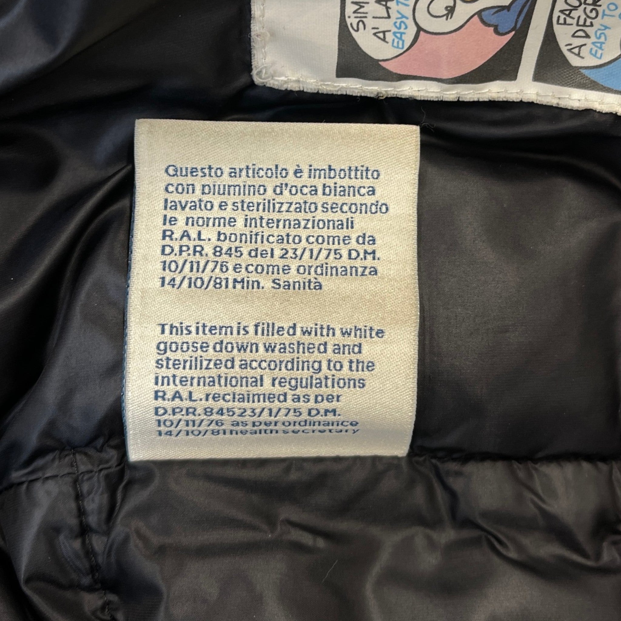 Men's Morane Down Jacket Black Size 2 / M