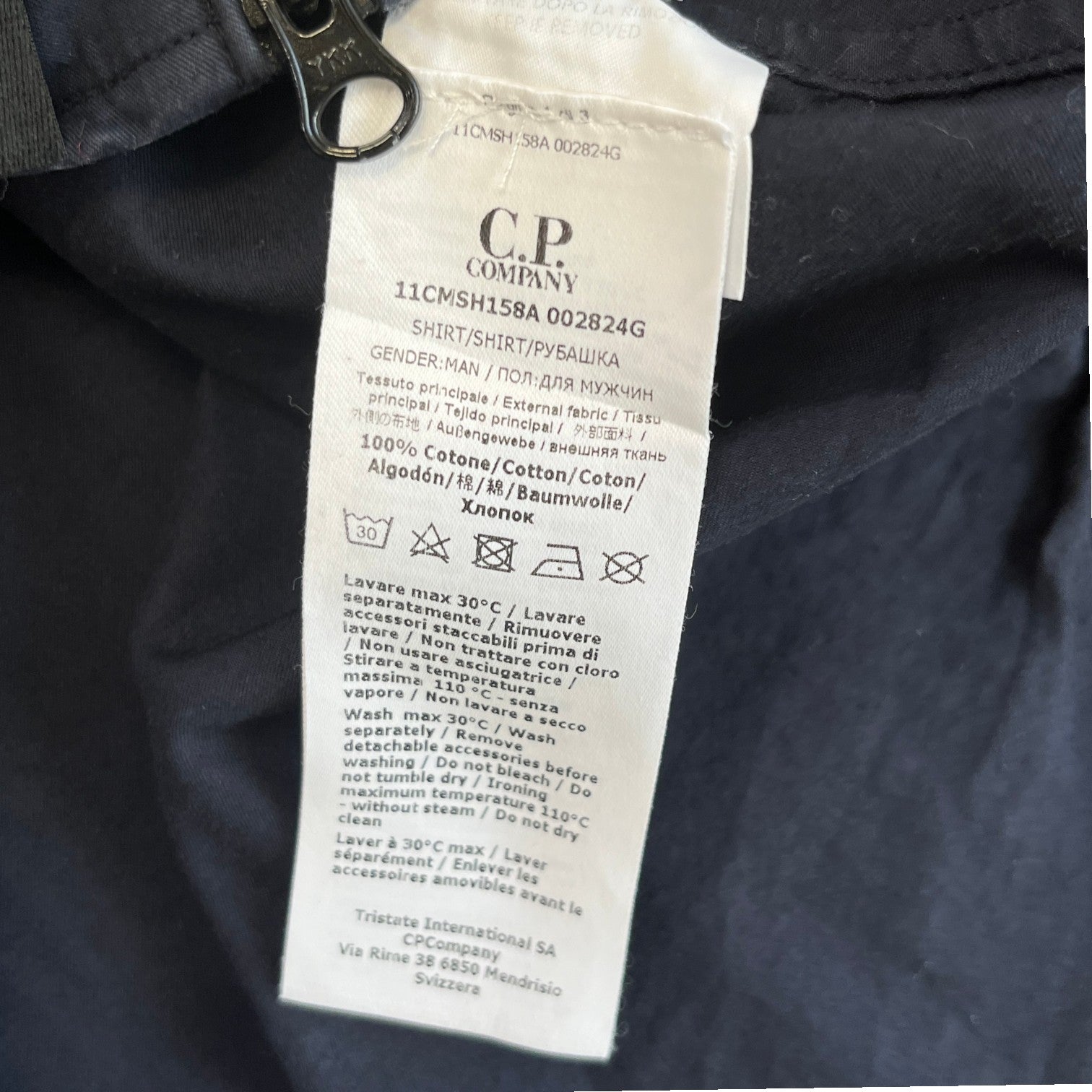 Men's Lens OverShirt Navy Size S
