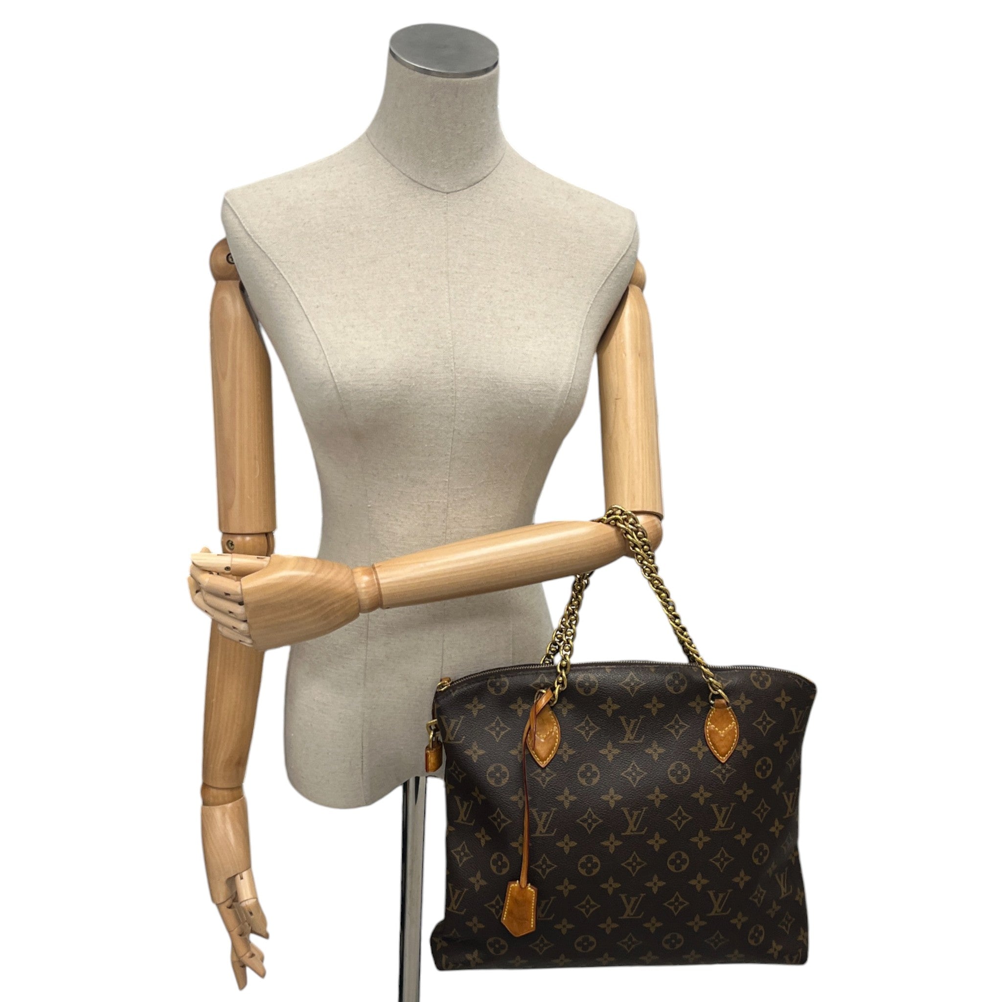 Women's Monogram Lockit Mm Bag Brown