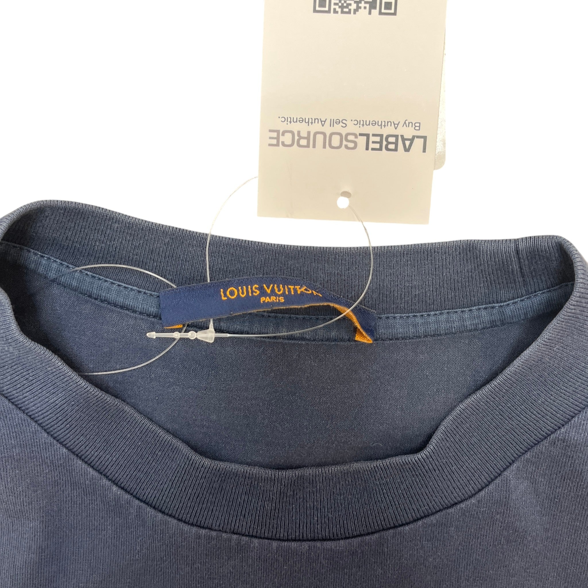 Men's Monogram Gradient T-Shirt Navy Size XS