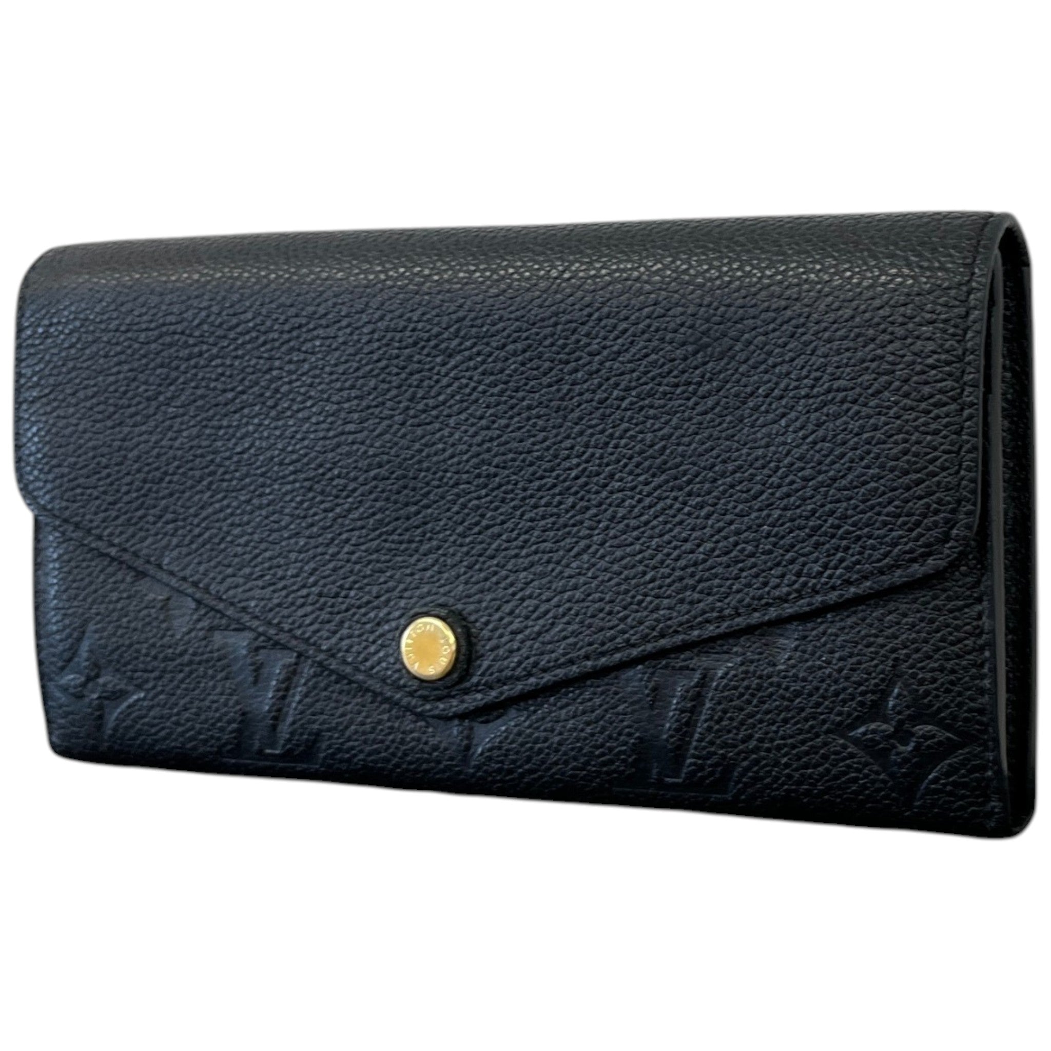 Women's Monogram Empreinte Sarah Wallet Black