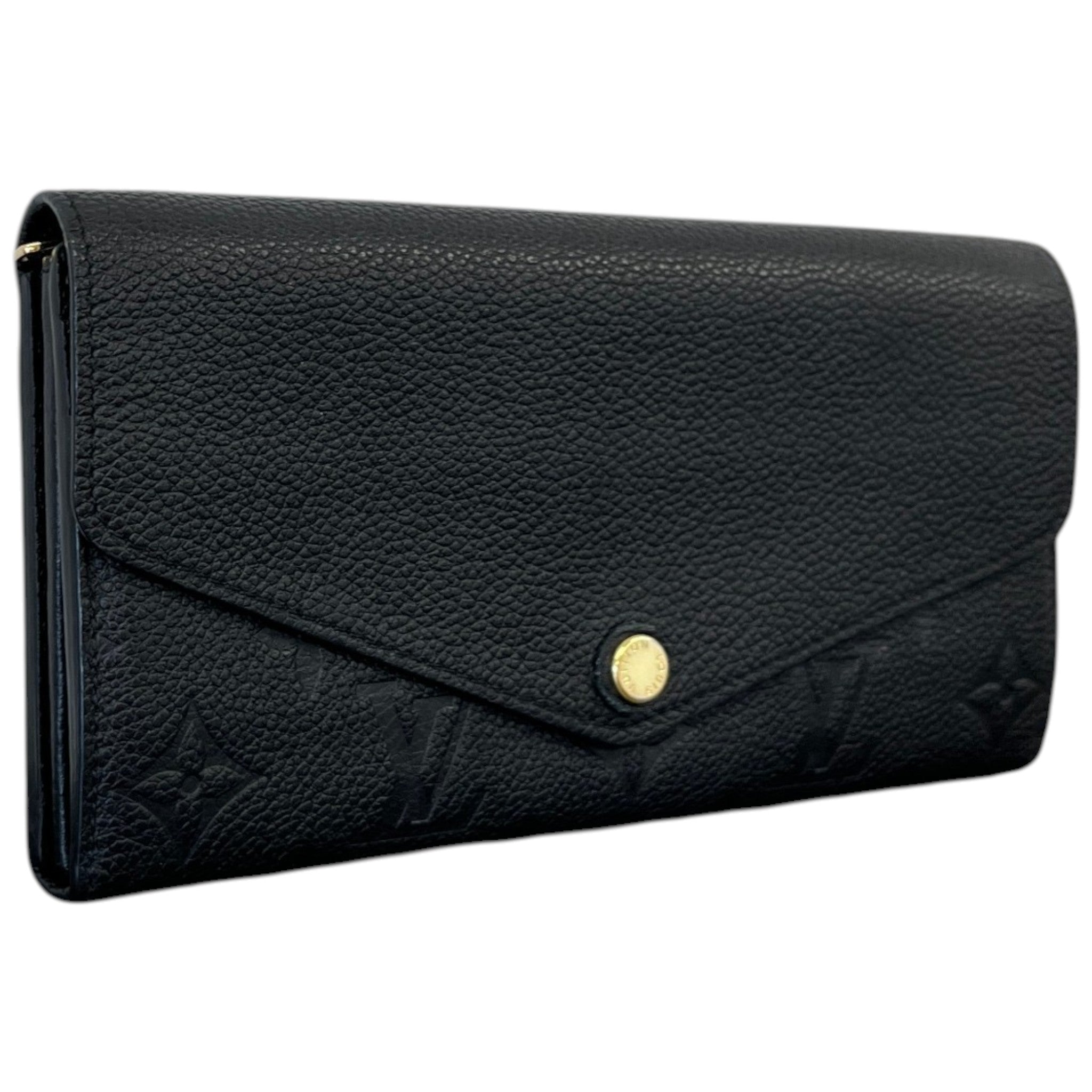 Women's Monogram Empreinte Sarah Wallet Black