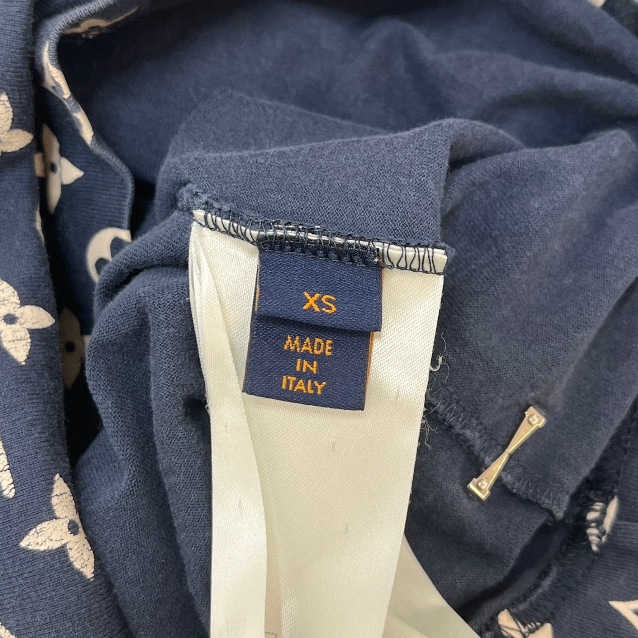 Men's Monogram Gradient T-Shirt Navy Size XS