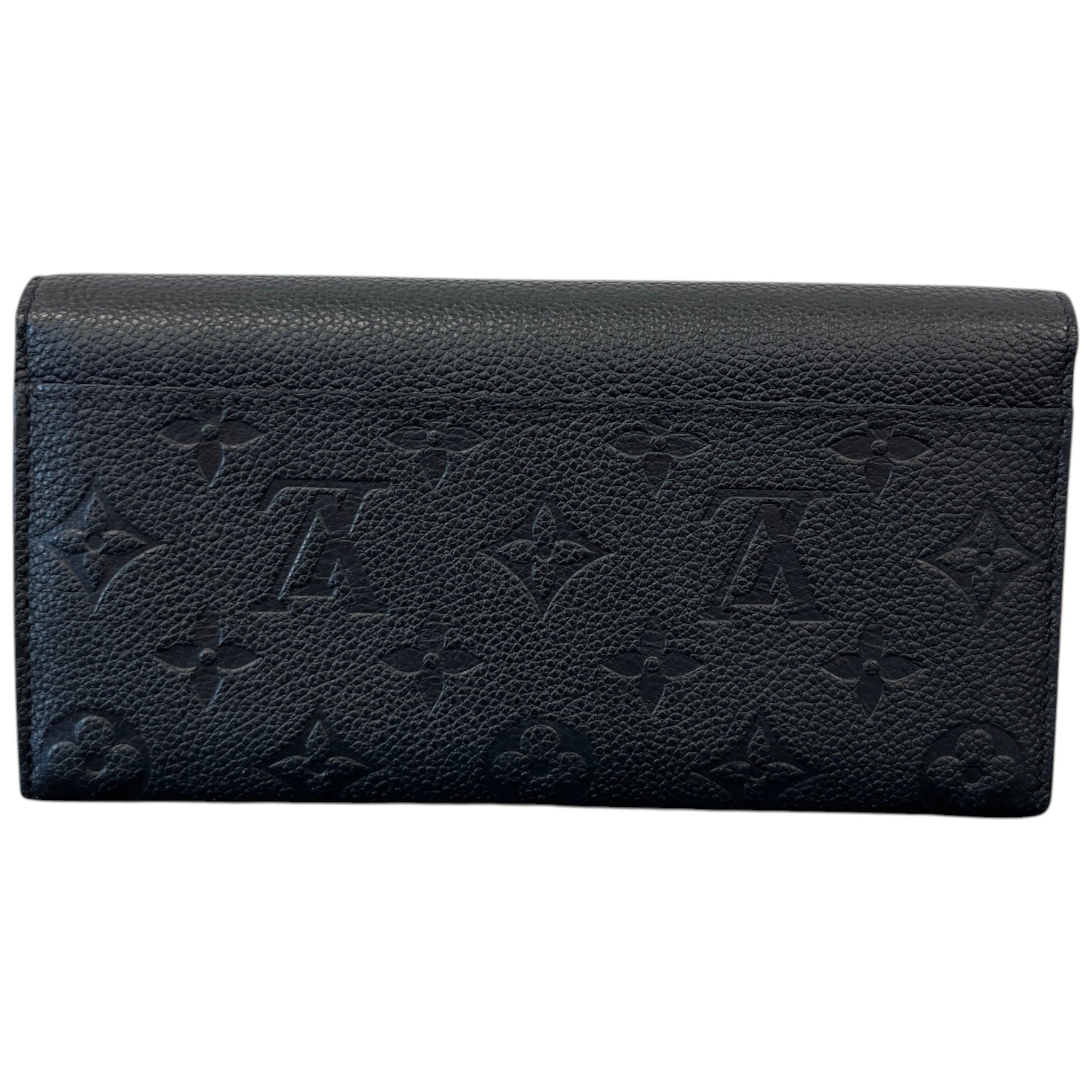 Women's Monogram Empreinte Sarah Wallet Black