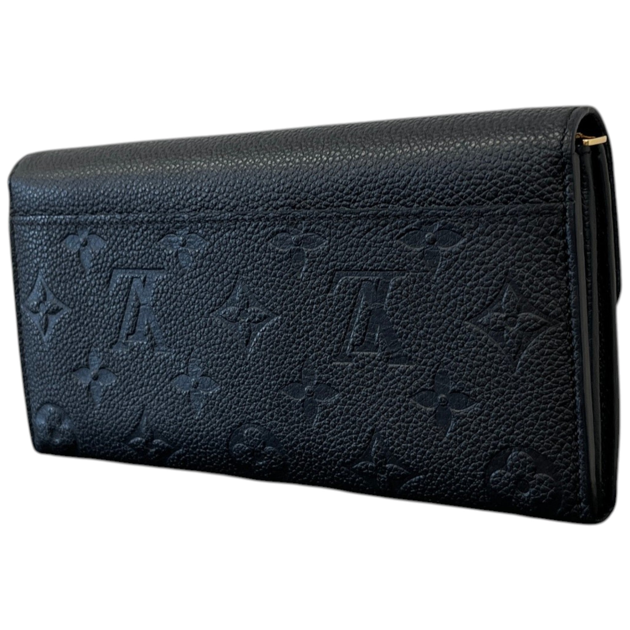 Women's Monogram Empreinte Sarah Wallet Black