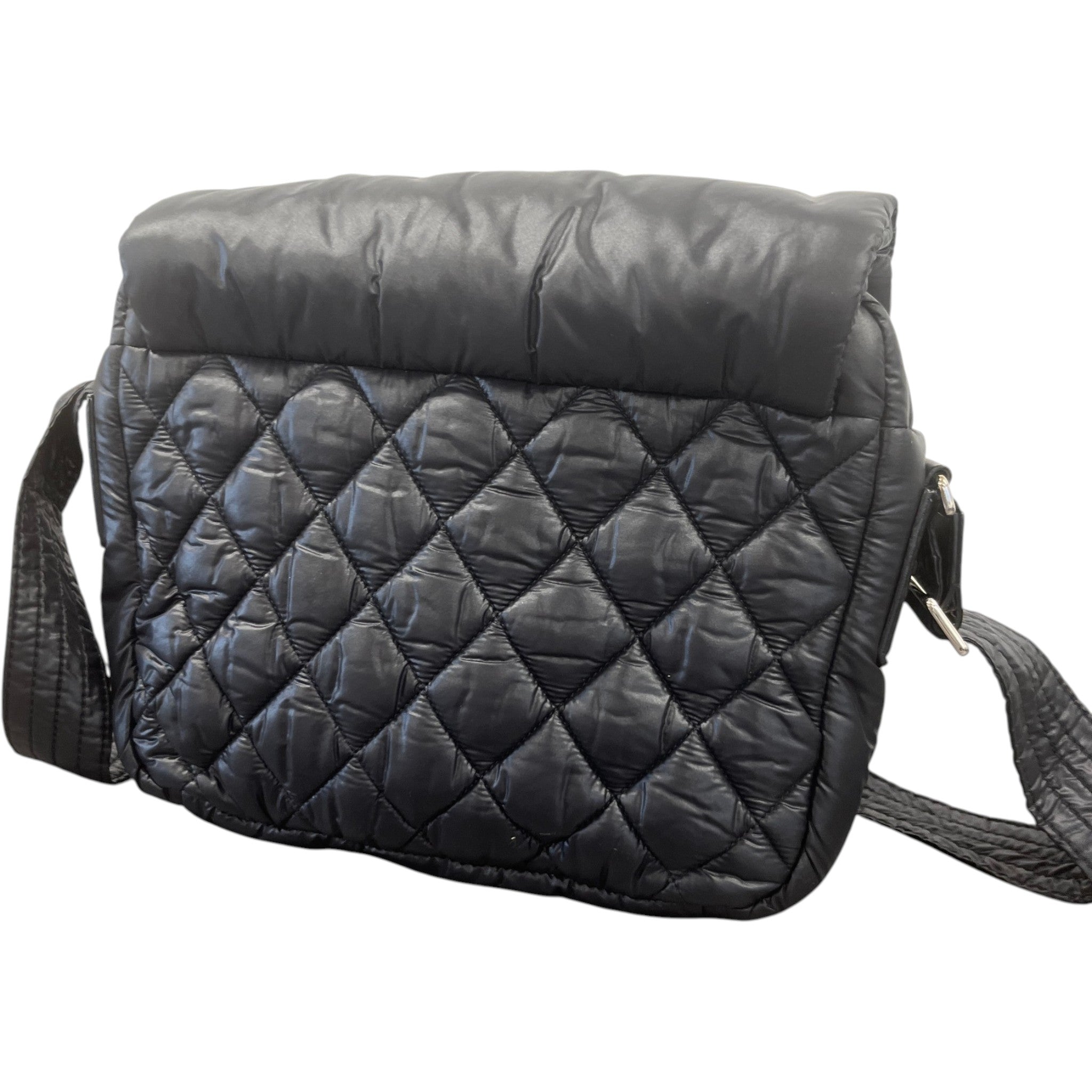 Women's Medium Coco Cocoon Messenger Bag Black