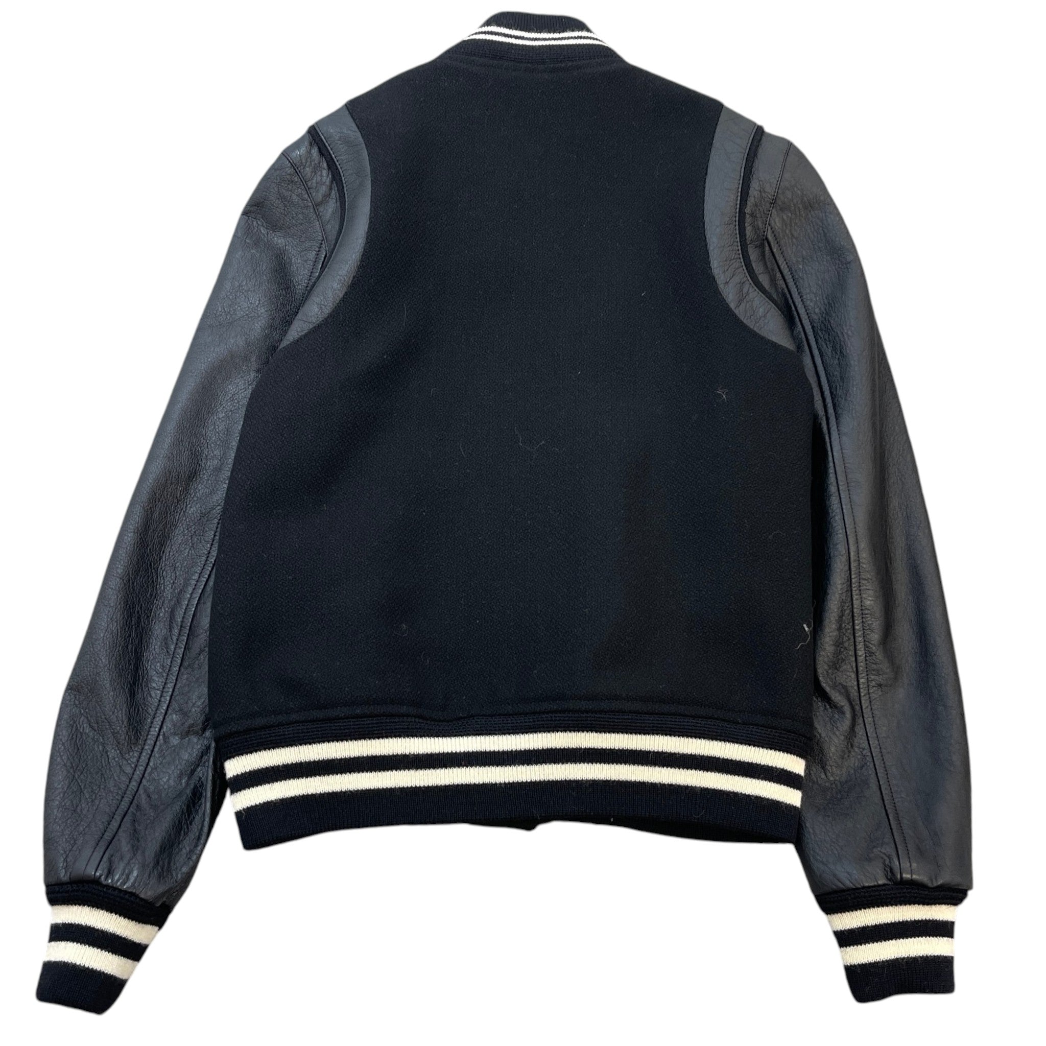 Men's Teddy Bomber Jacket Black Size XXS