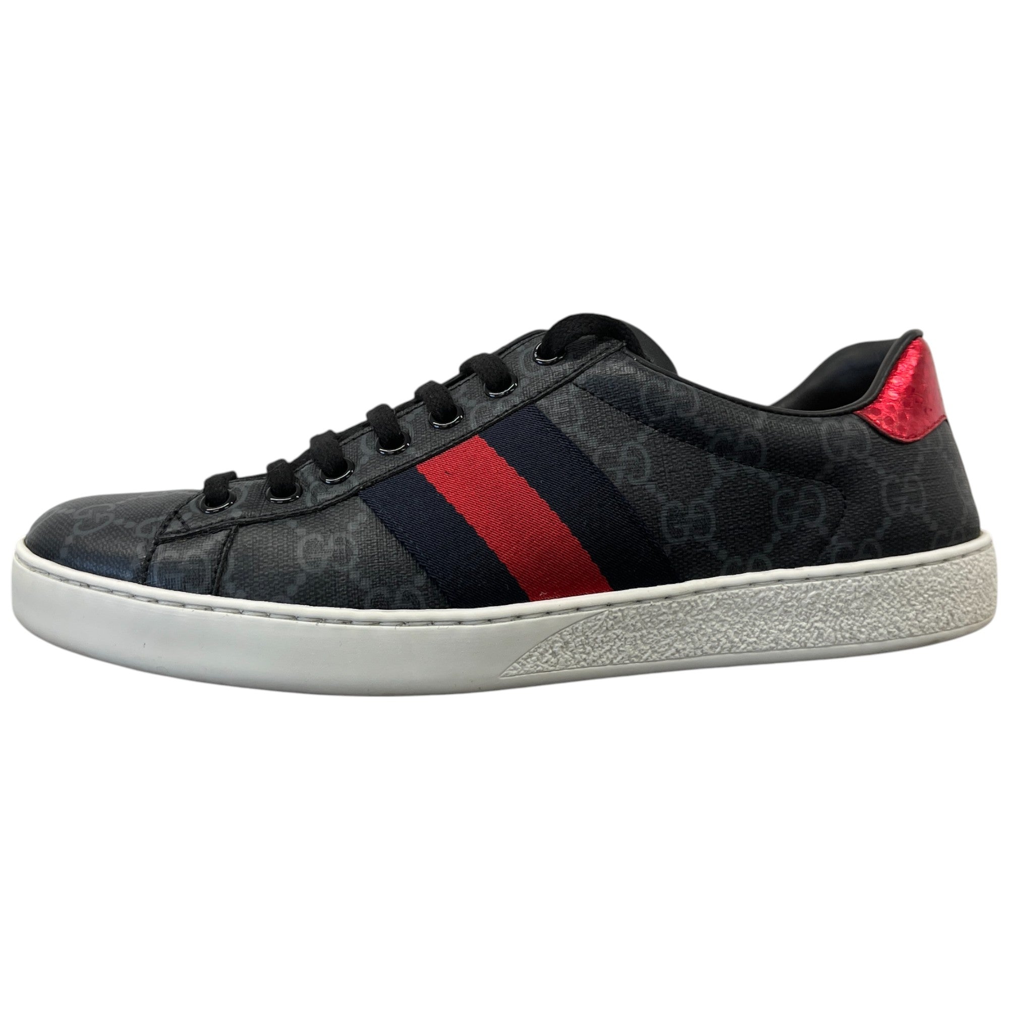 Men's Gg Supreme Low Trainers Black Size EU 40 / UK 6