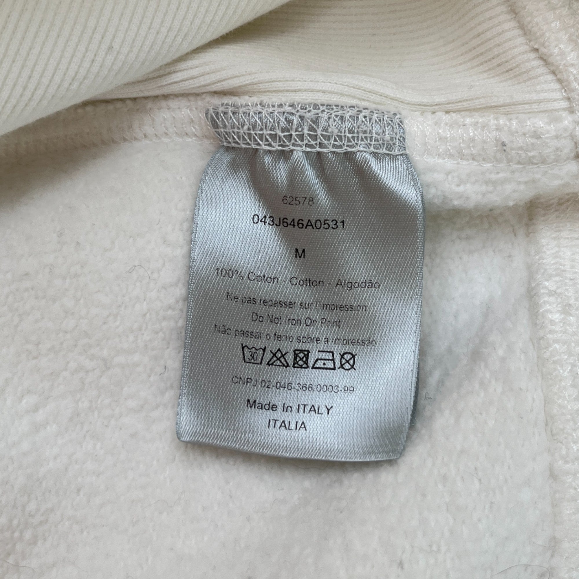 Men's Atelier Sweatshirt White Size M