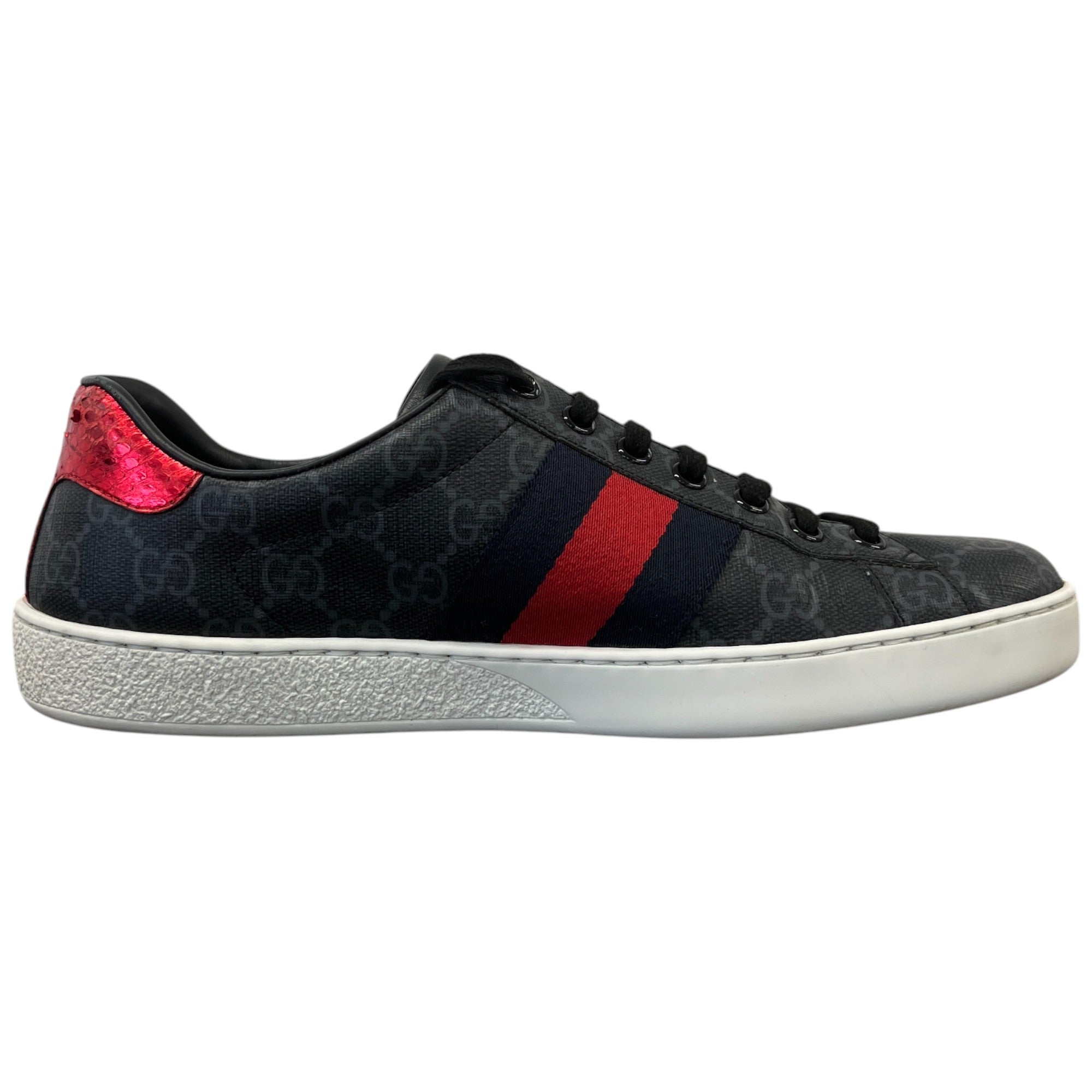 Men's Gg Supreme Low Trainers Black Size EU 40 / UK 6