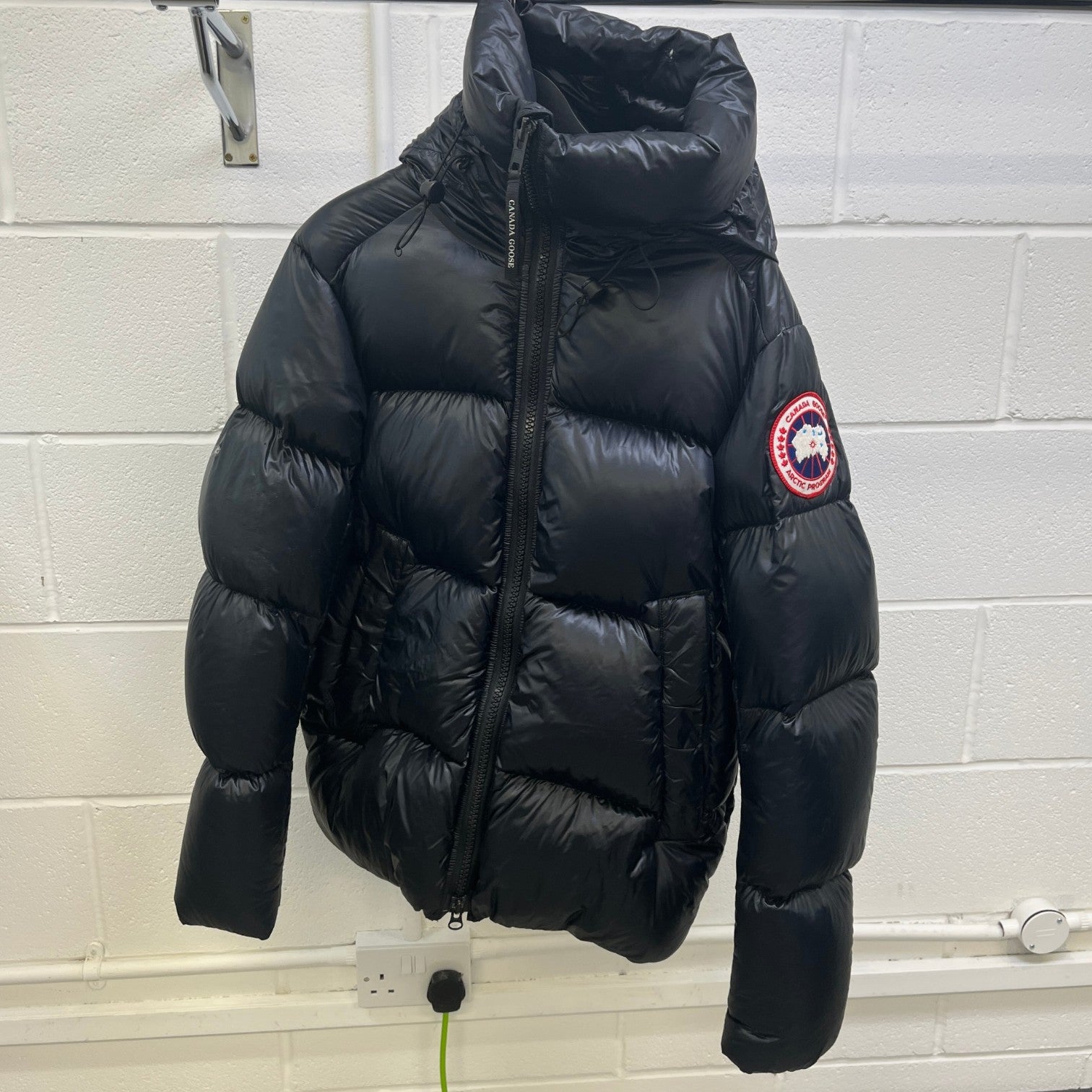 Men's Crofton Down Jacket Black Size M