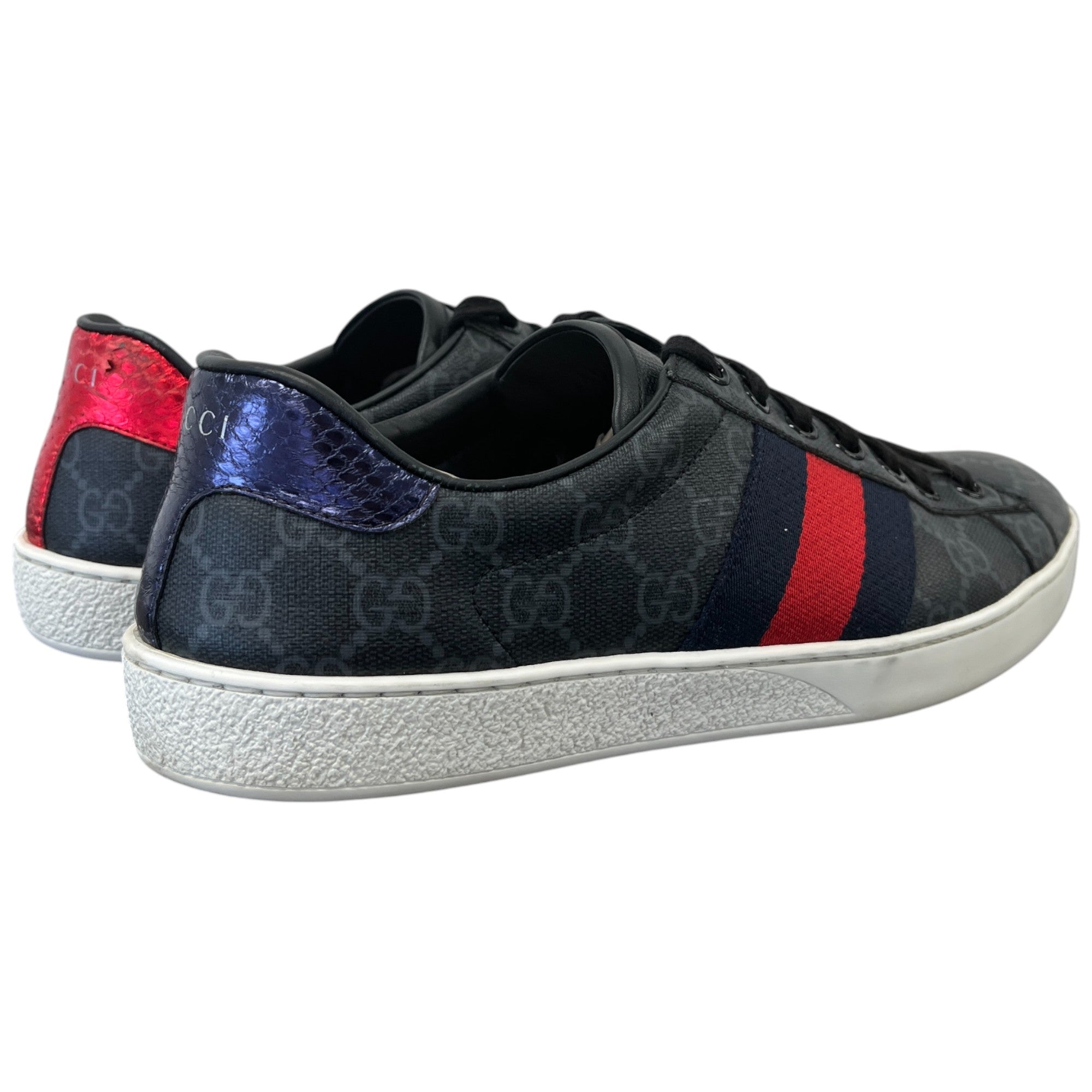 Men's Gg Supreme Low Trainers Black Size EU 40 / UK 6