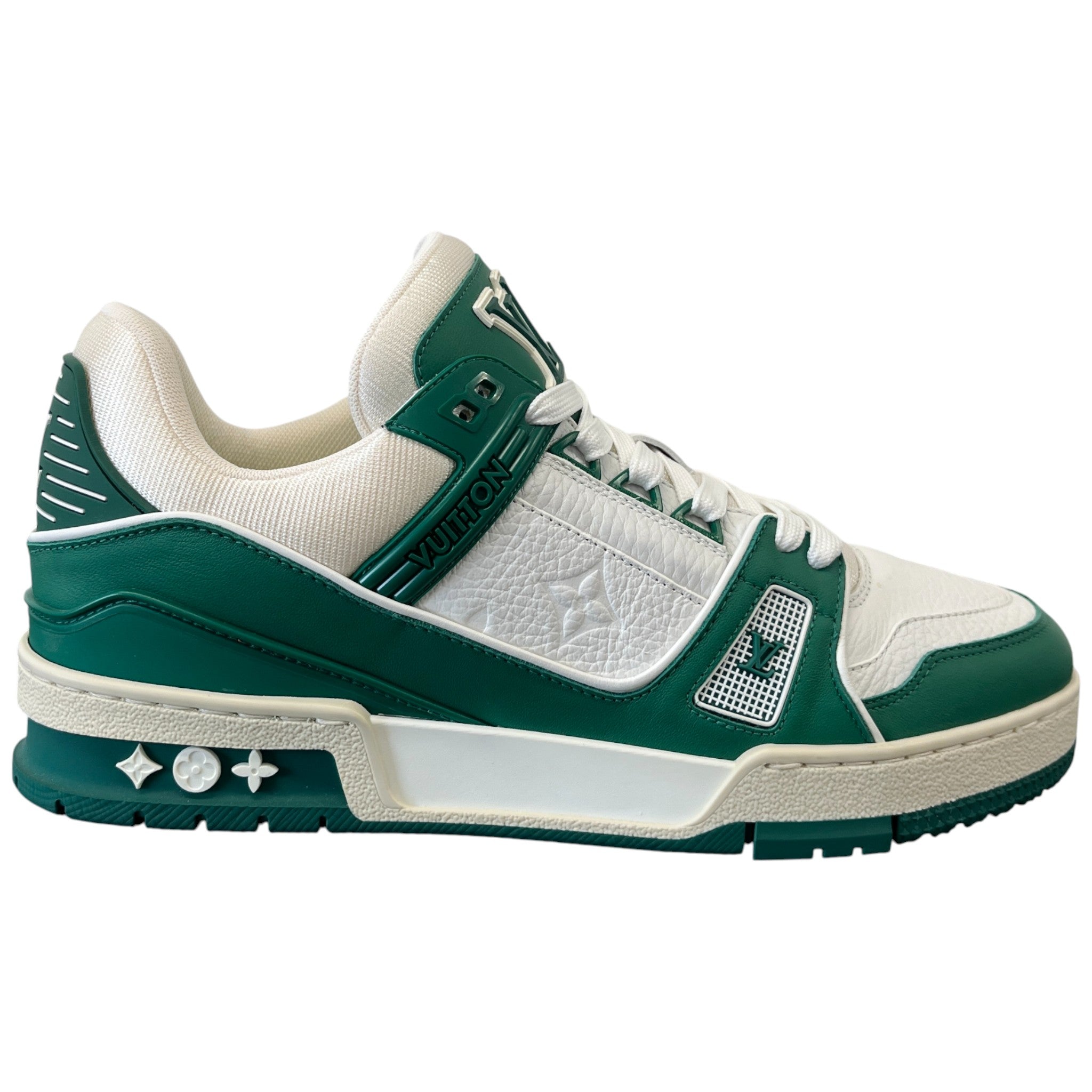 Men's Lv Low Trainers Green Size EU 40.5 / UK 6.5