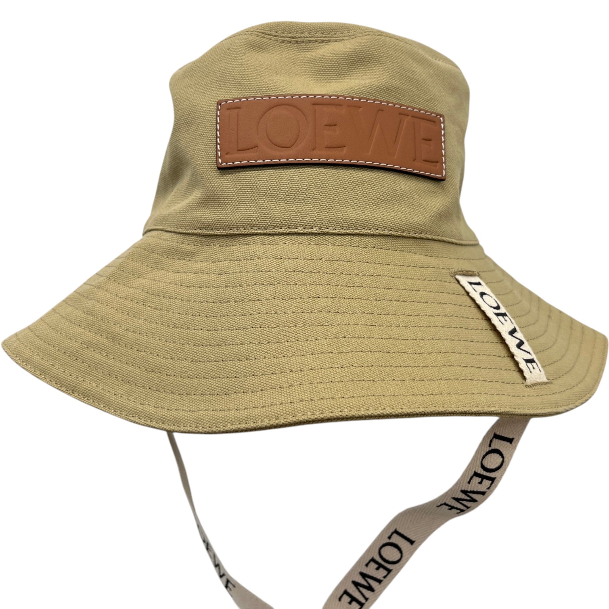 Women's Fisherman Bucket Hat Beige Size M