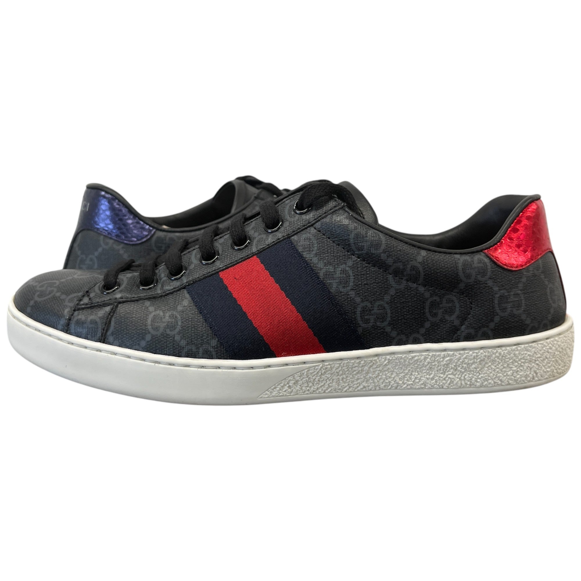 Men's Gg Supreme Low Trainers Black Size EU 40 / UK 6