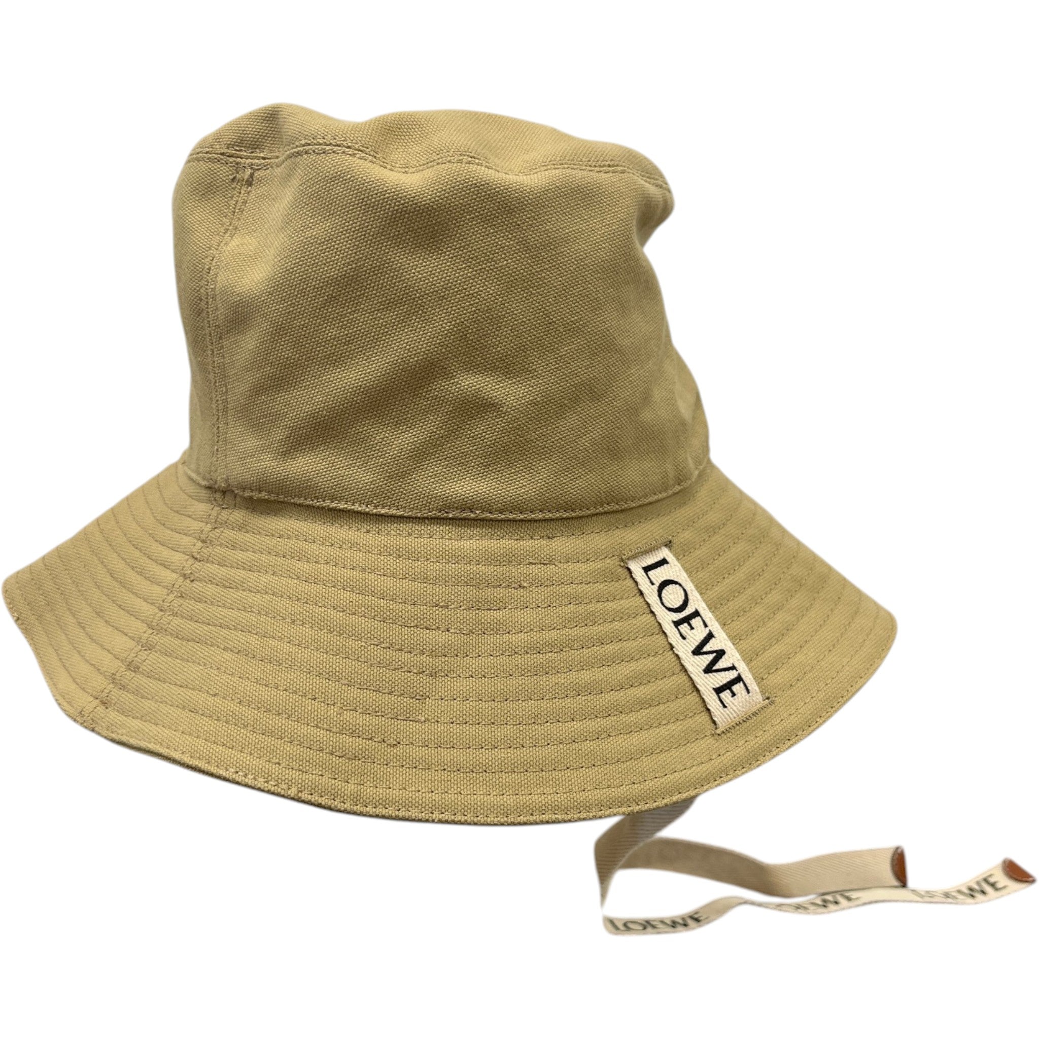 Women's Fisherman Bucket Hat Beige Size M