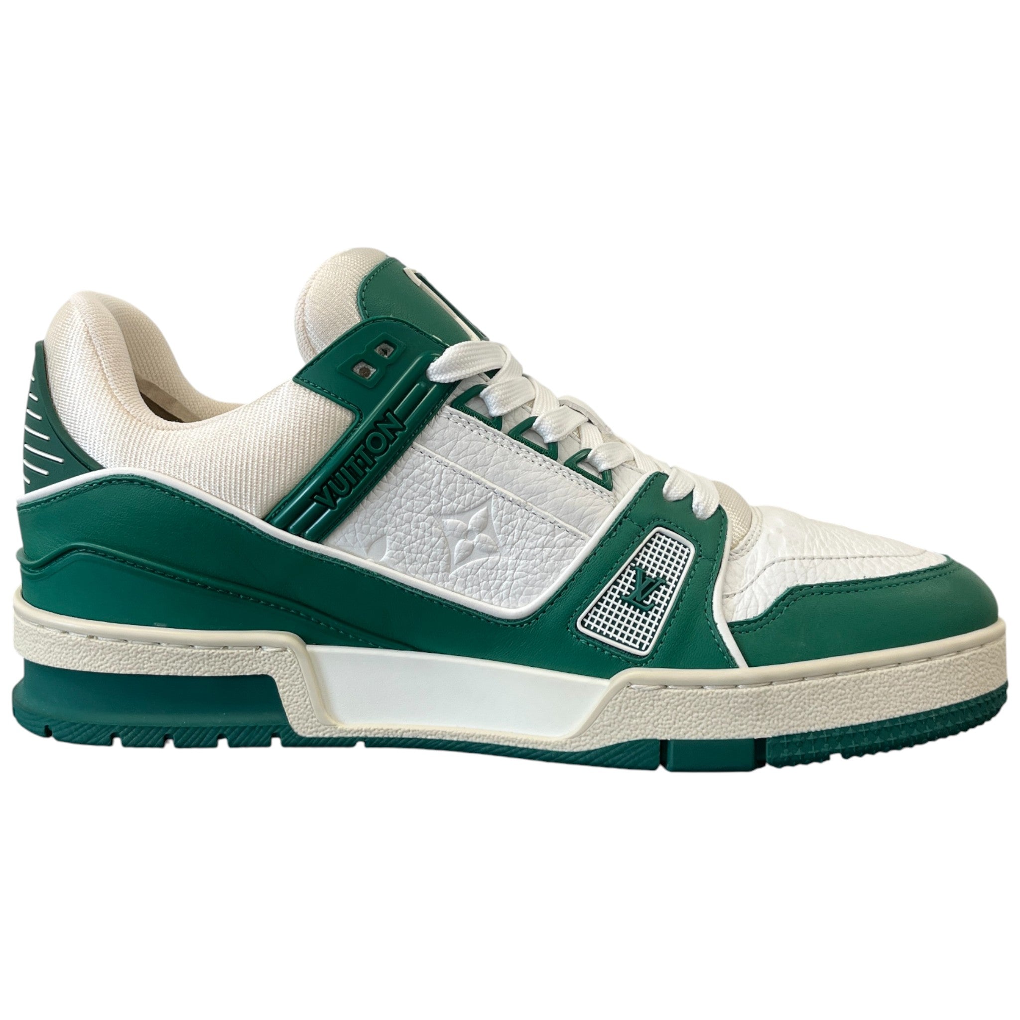 Men's Lv Low Trainers Green Size EU 40.5 / UK 6.5