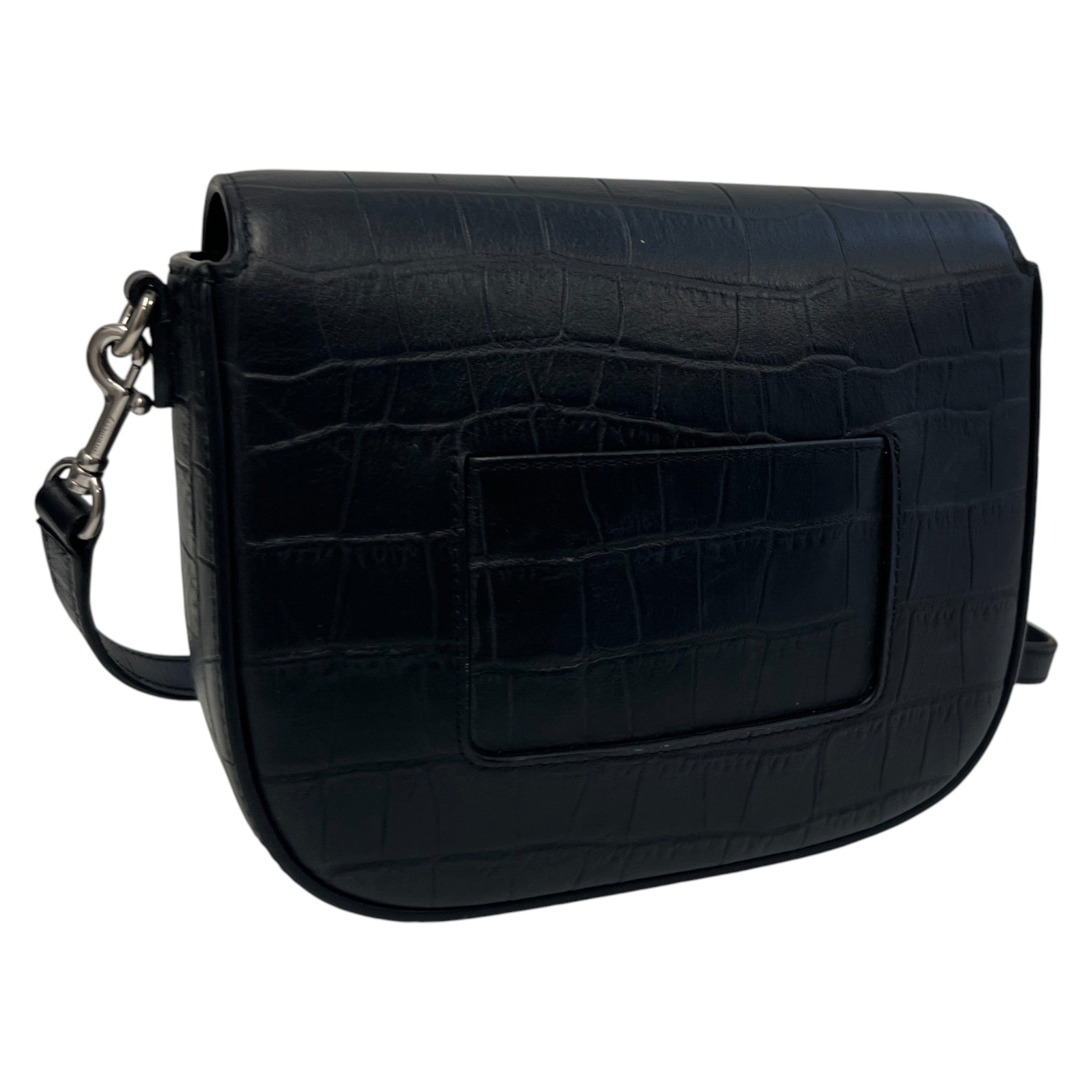 Men's Small Darley Croc Bag Black