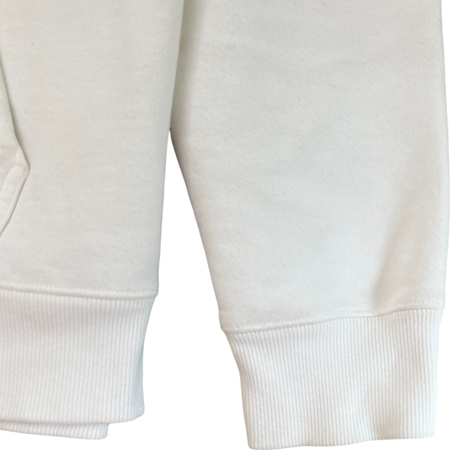 Men's Saddle Bag Print Hoodie White Size M