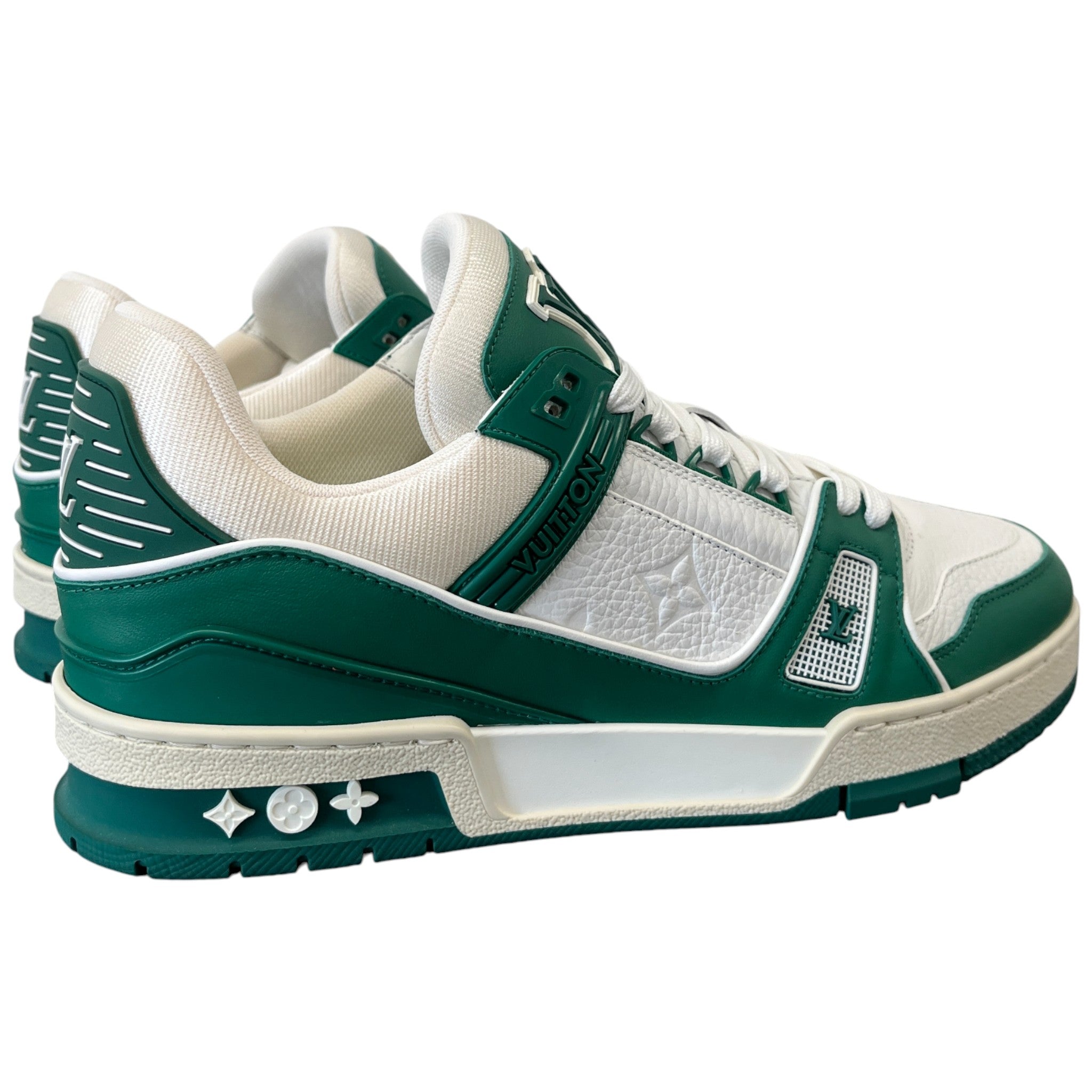 Men's Lv Low Trainers Green Size EU 40.5 / UK 6.5