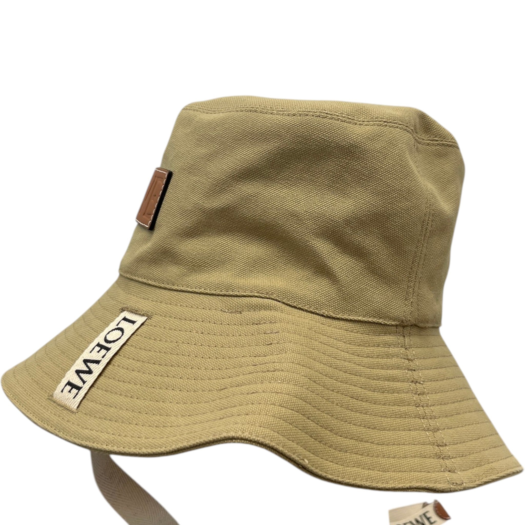 Women's Fisherman Bucket Hat Beige Size M