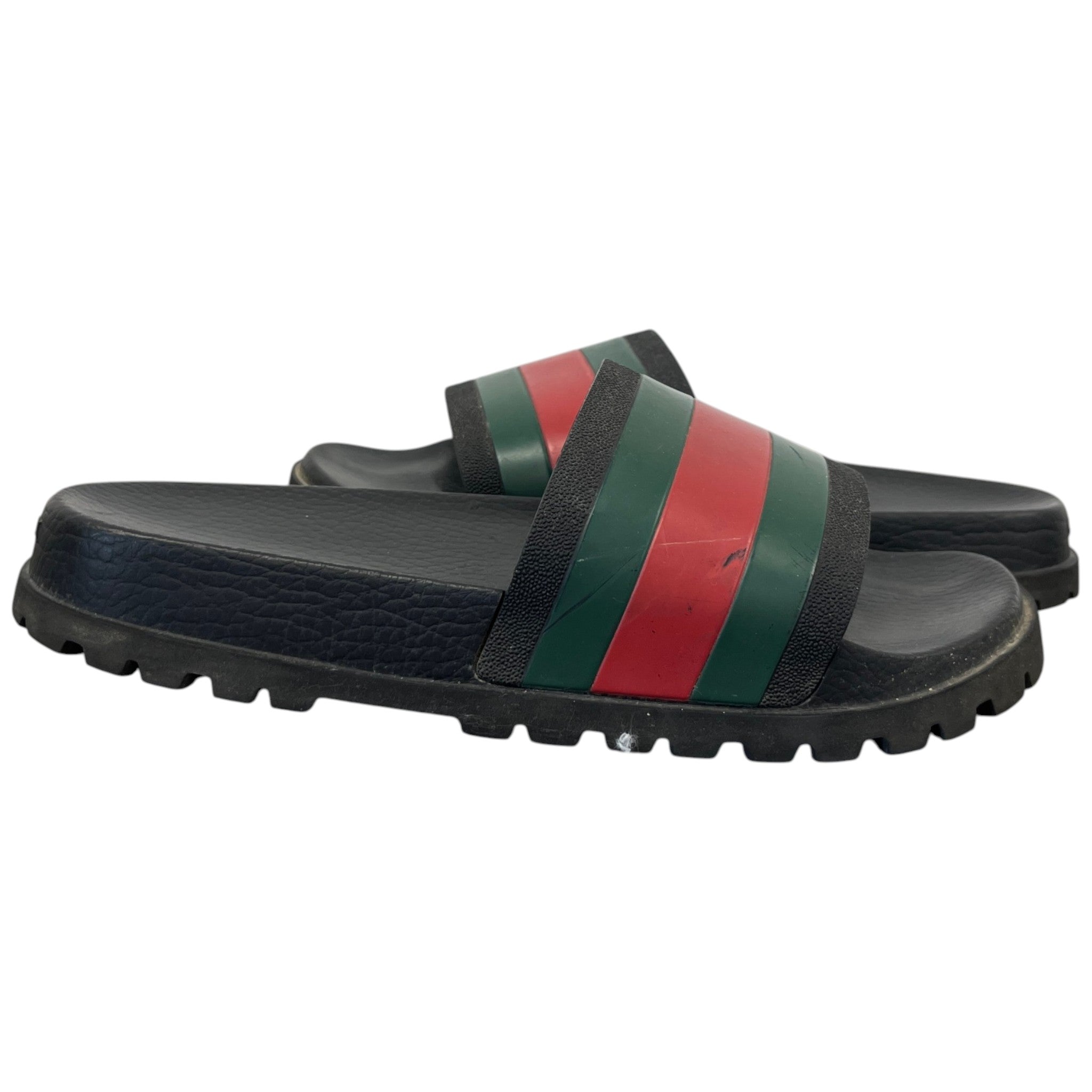 Men's Web Slides Black Size EU 43 / UK 9