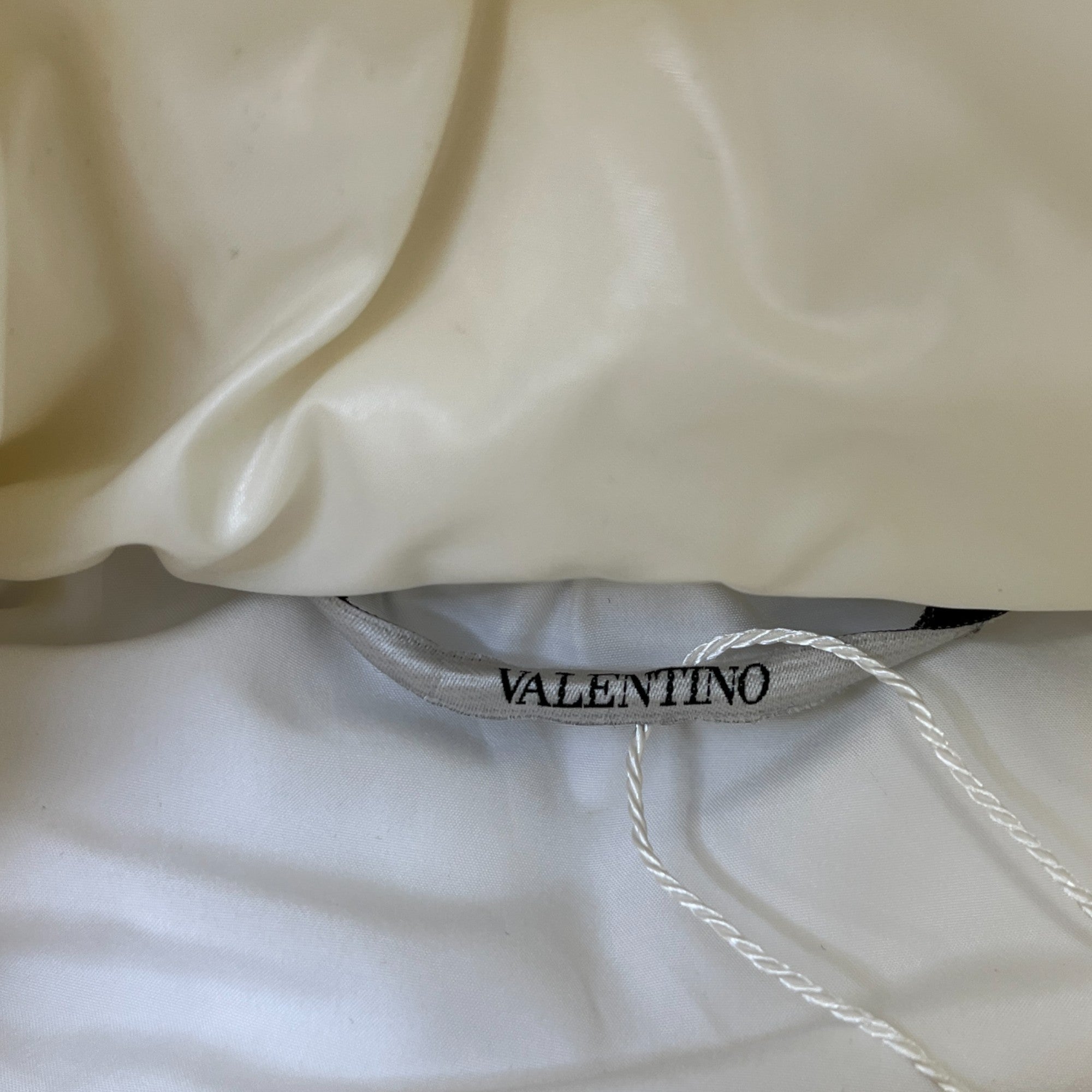 Men's Vltn Logo Down Jacket White Size IT 50 / L