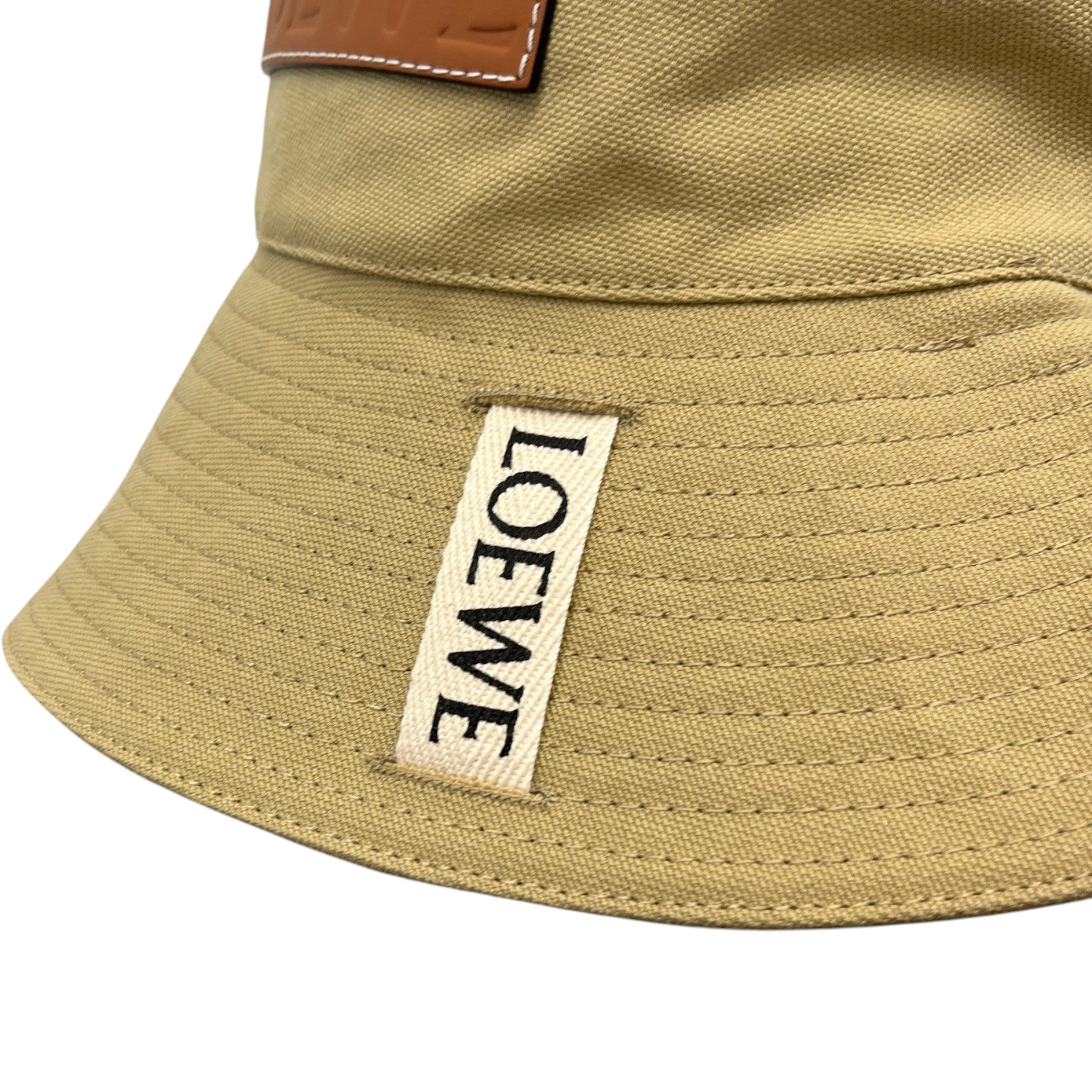 Women's Fisherman Bucket Hat Beige Size M