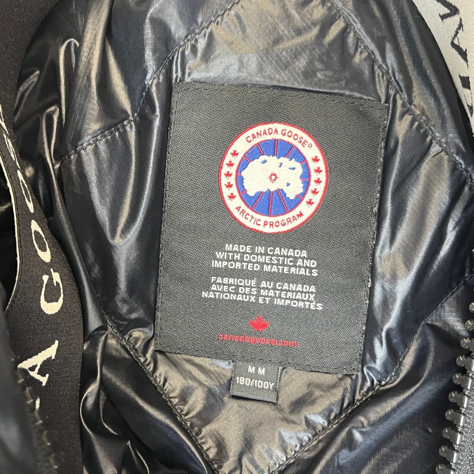Men's Crofton Down Jacket Black Size M