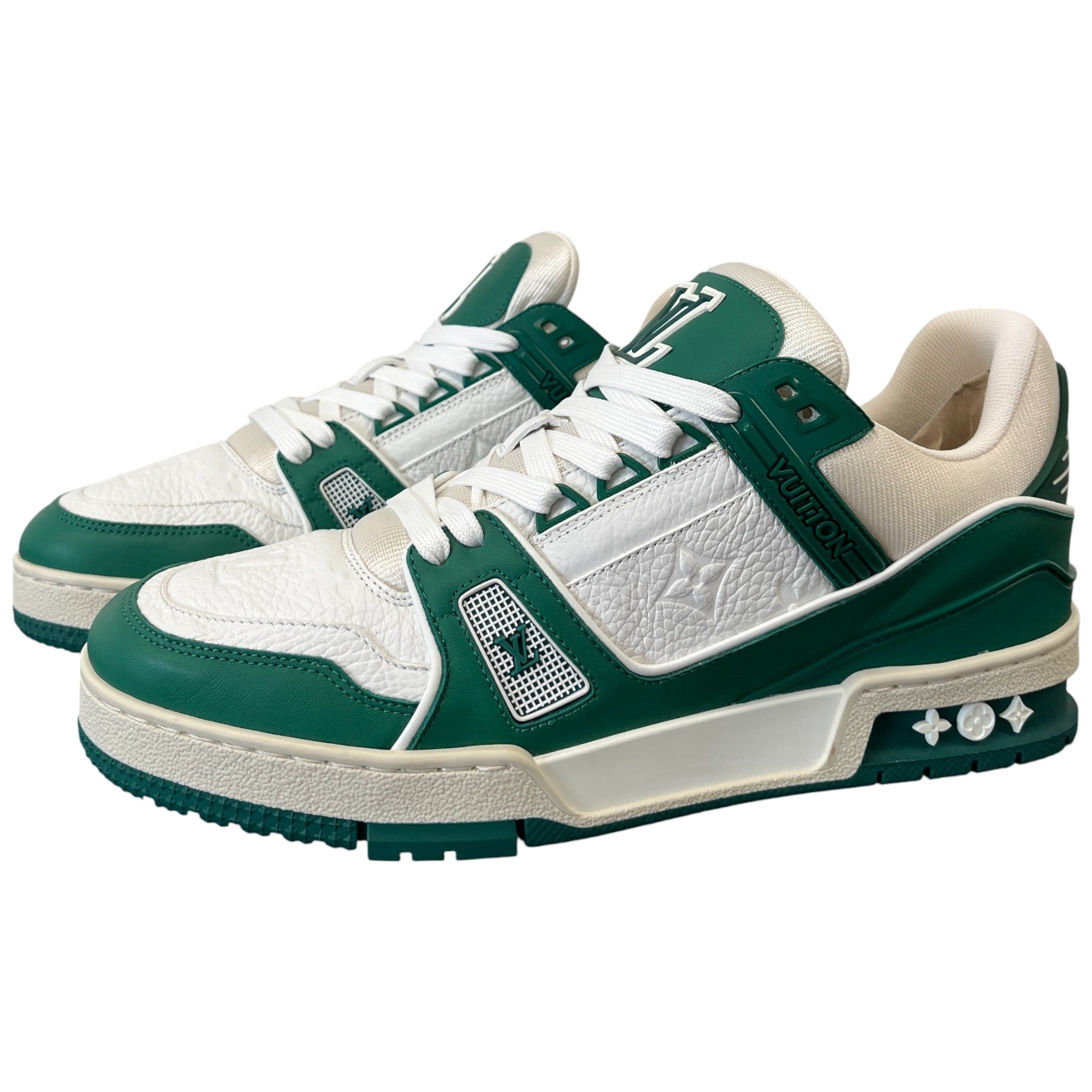 Men's Lv Low Trainers Green Size EU 40.5 / UK 6.5