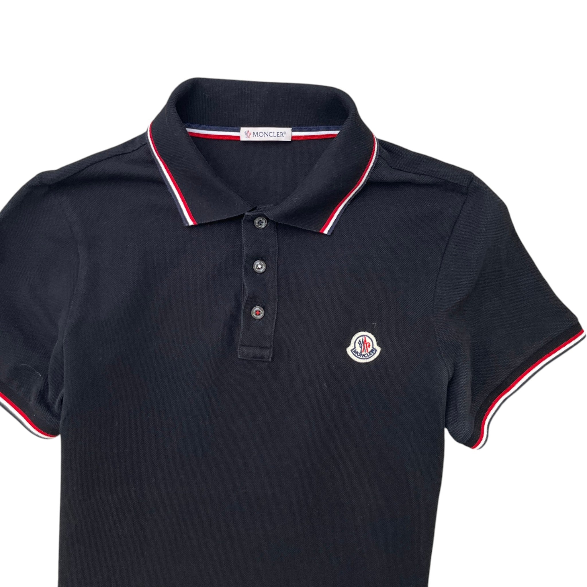 Men's Maglia Polo Shirt Navy Size L