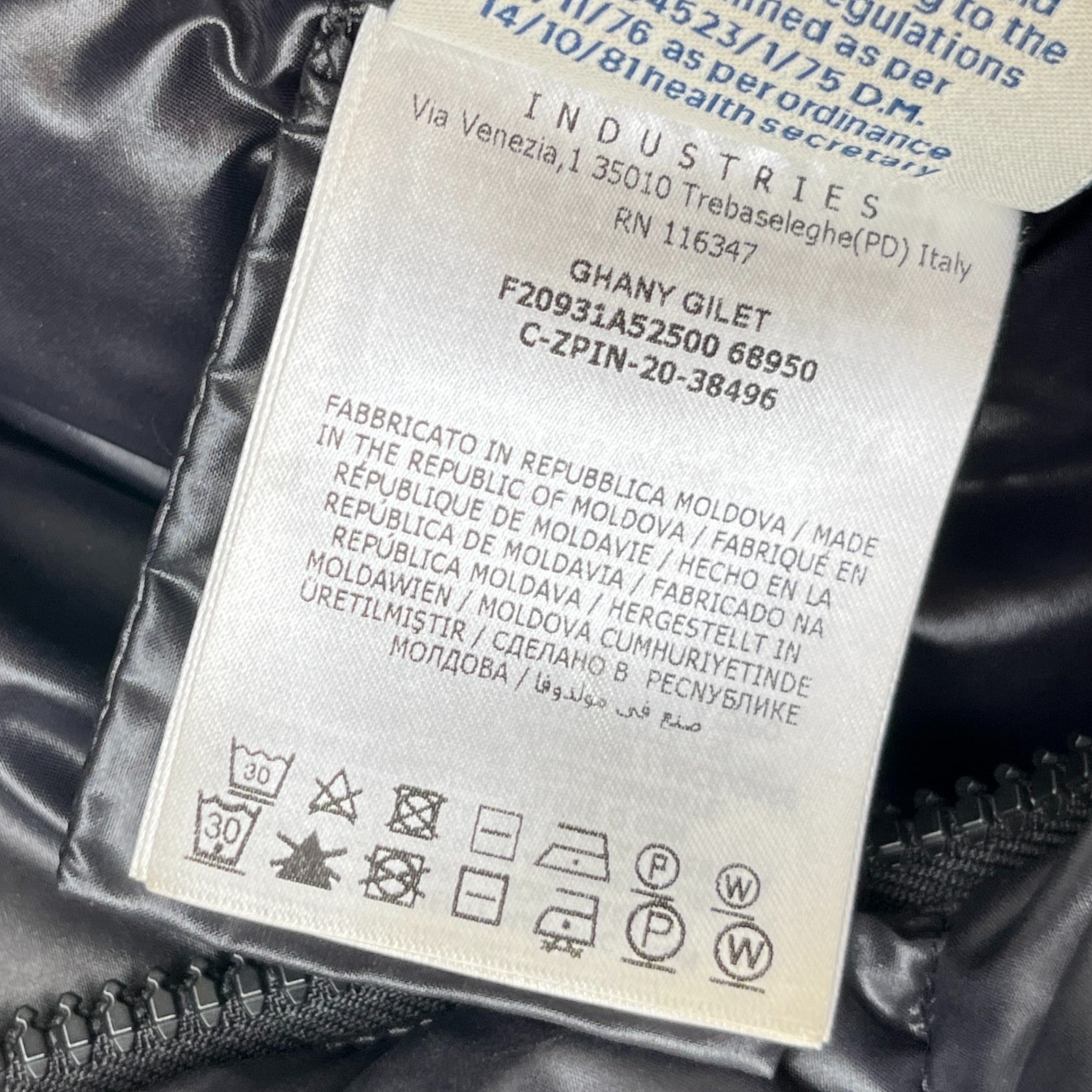 Women's Ghany Gilet Black Size 4 / UK 16