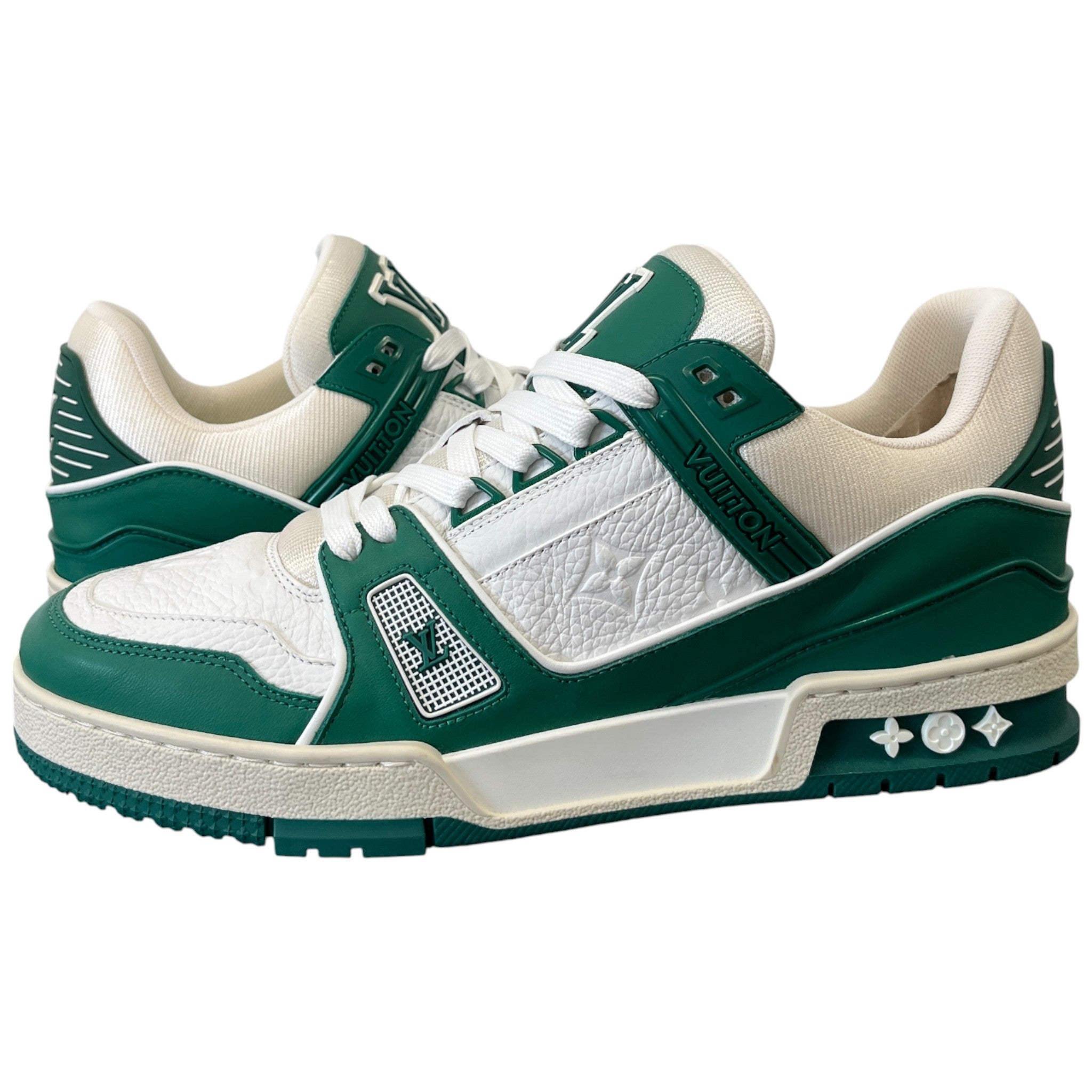 Men's Lv Low Trainers Green Size EU 40.5 / UK 6.5