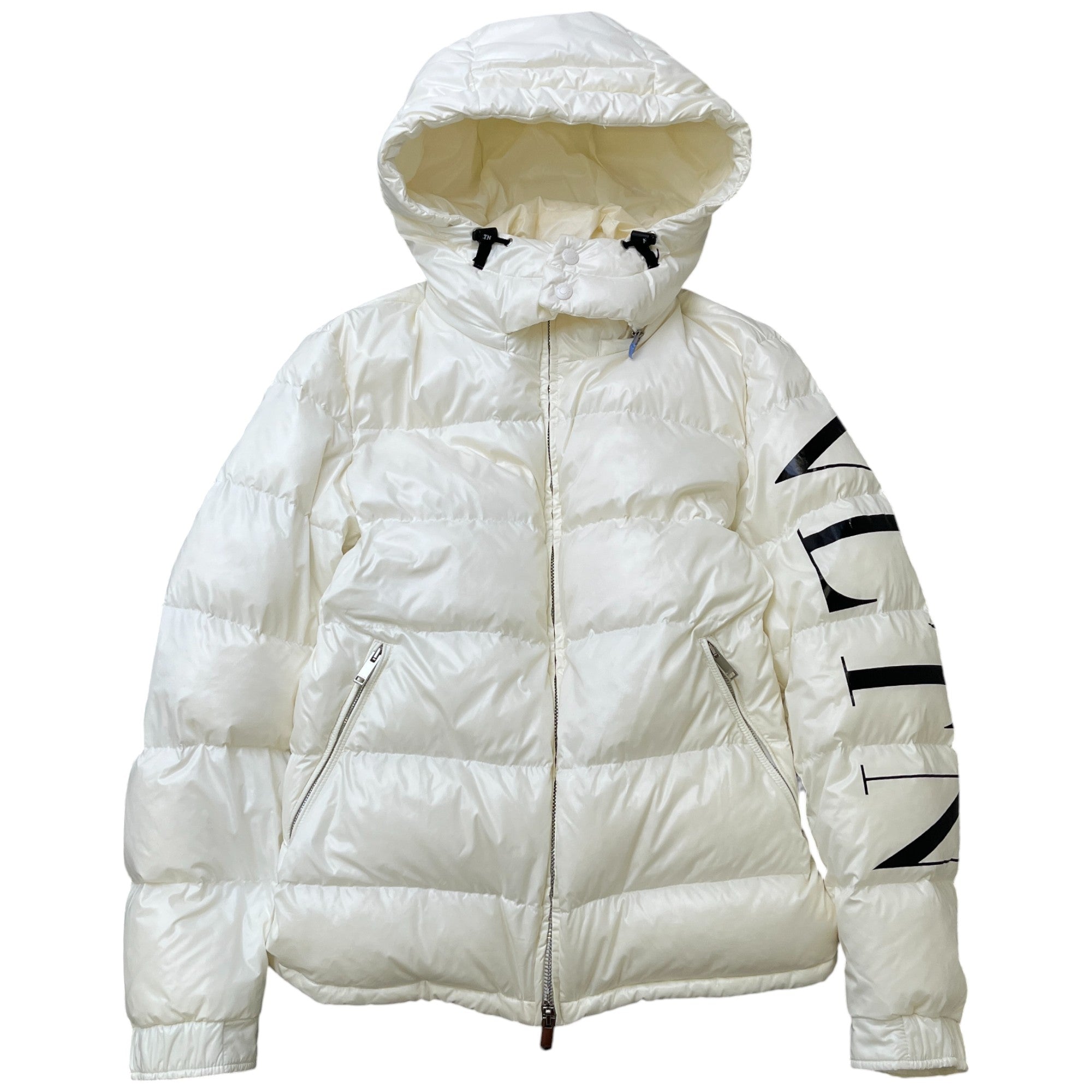 Men's Vltn Logo Down Jacket White Size IT 50 / L