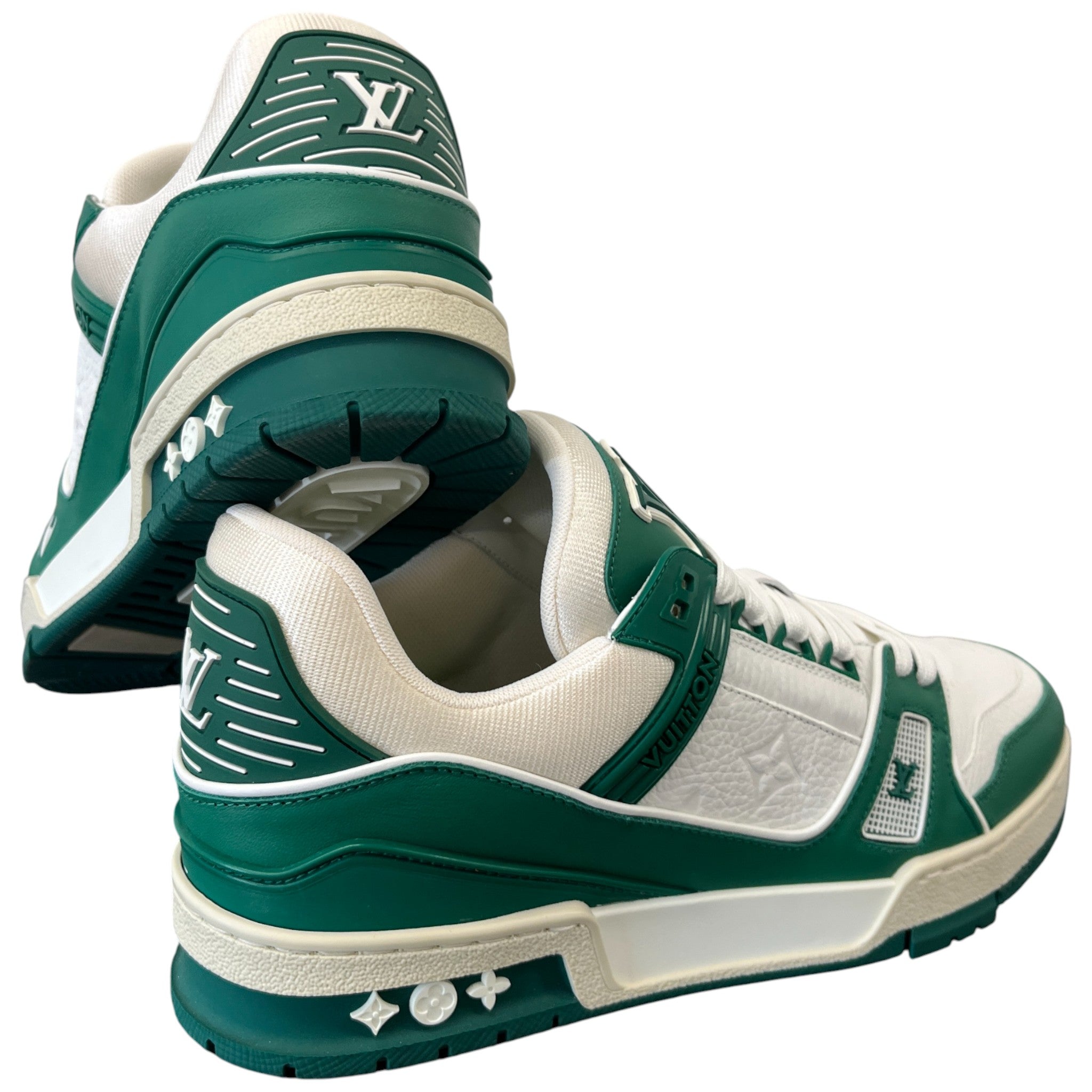 Men's Lv Low Trainers Green Size EU 40.5 / UK 6.5