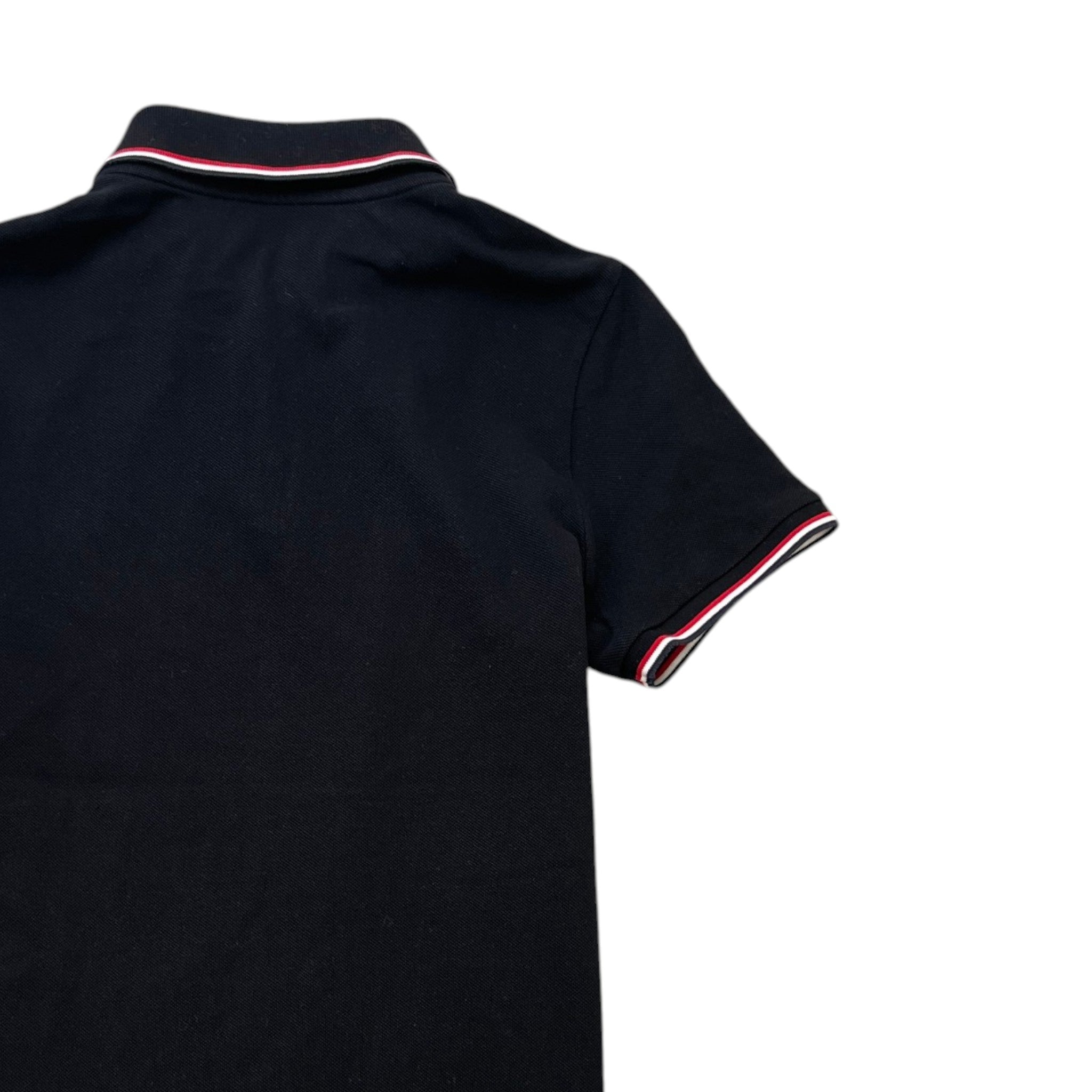 Men's Maglia Polo Shirt Navy Size L