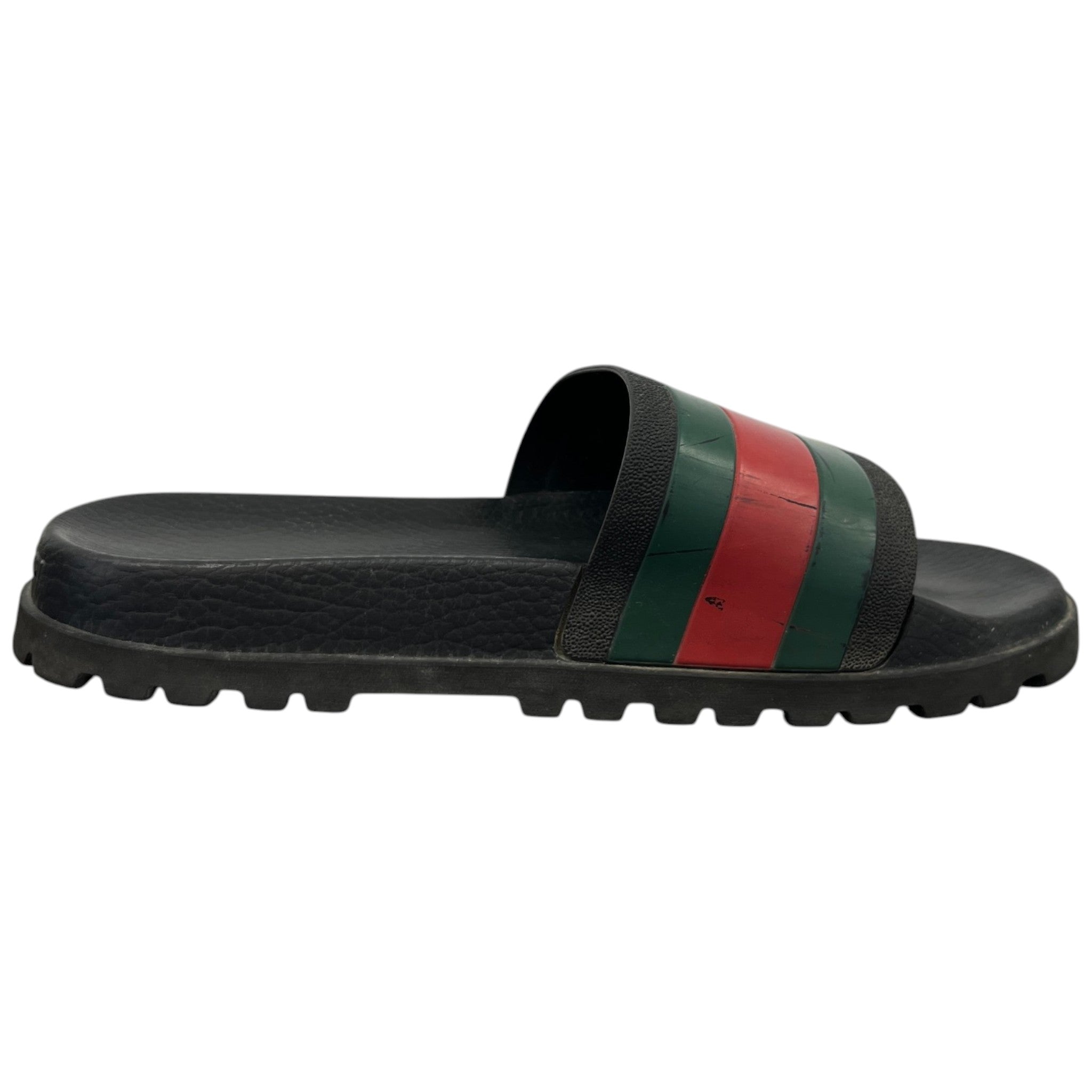 Men's Web Slides Black Size EU 43 / UK 9