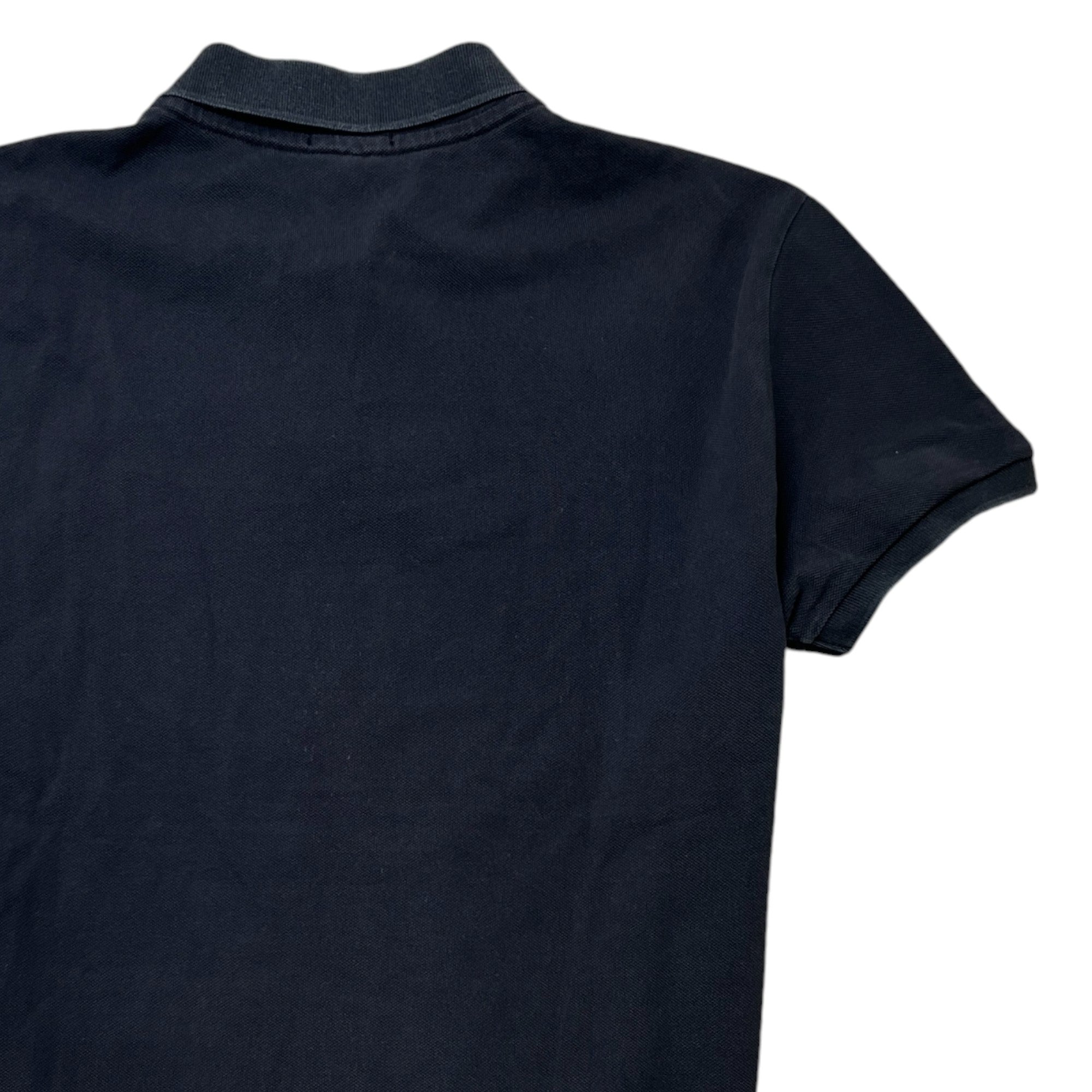 Men's Maglia Polo Shirt Black Size XL