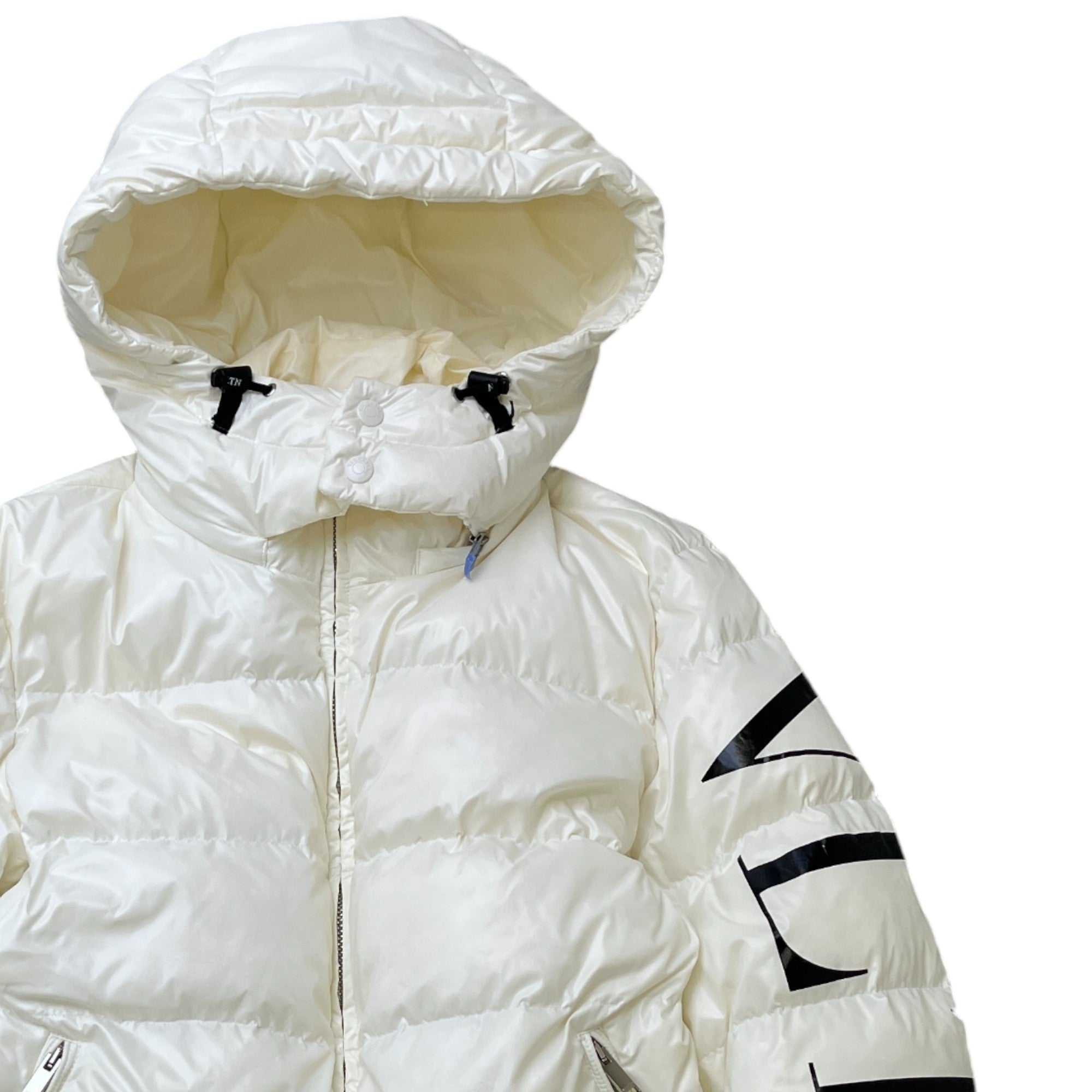 Men's Vltn Logo Down Jacket White Size IT 50 / L