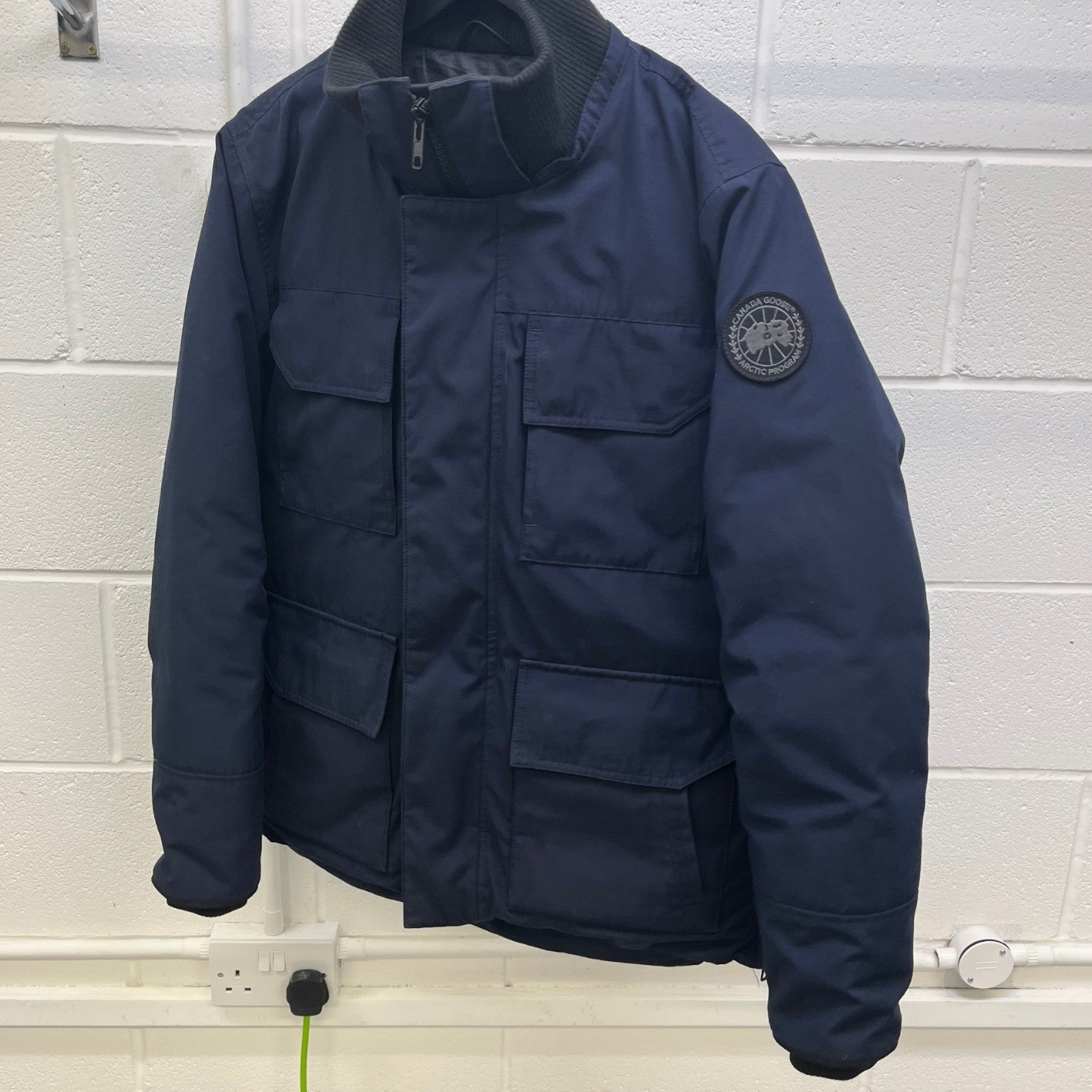 Men's Maitland Down Jacket Navy Size L