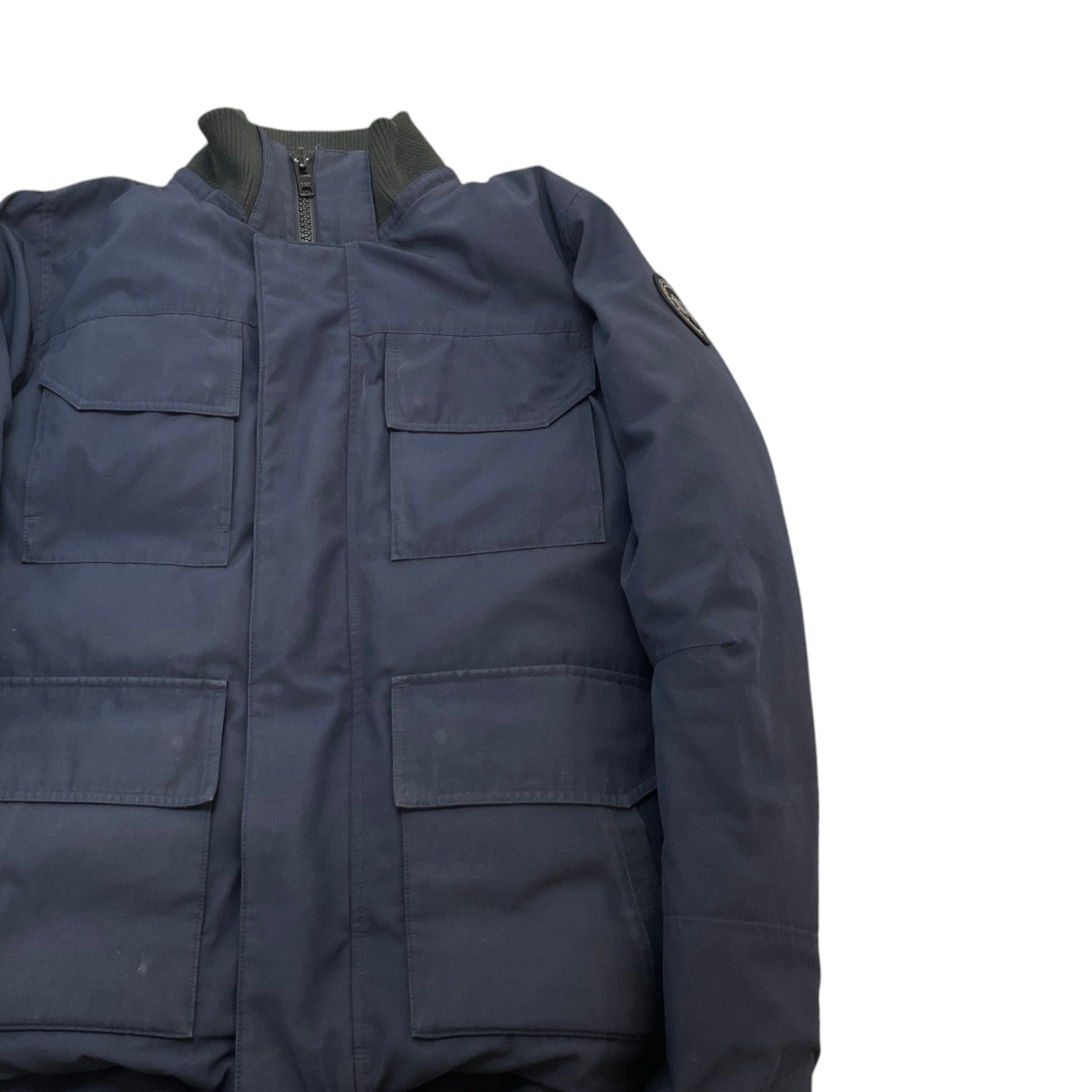Men's Maitland Down Jacket Navy Size L